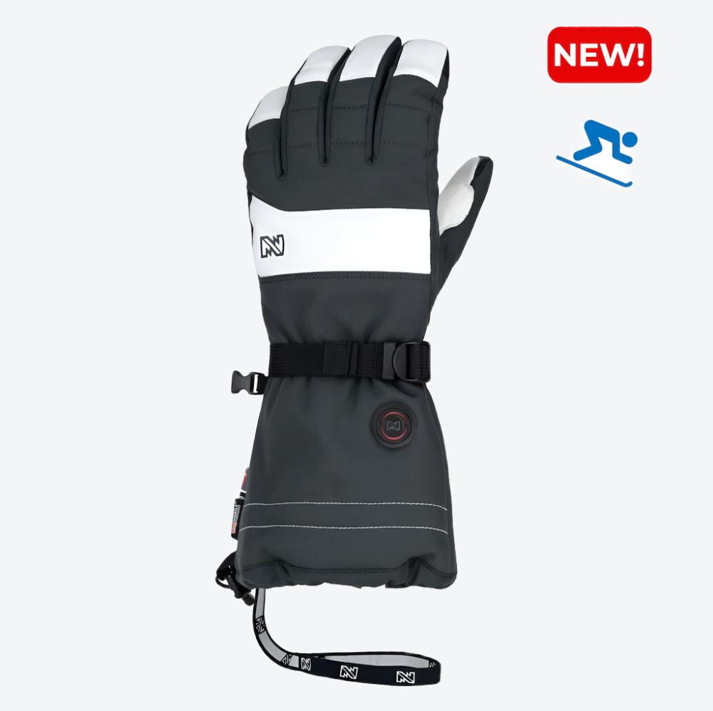 Heated Snow Gloves for Men & Women - Winter Waterproof Ski Gloves with Touchscreen Fingers - Perfect for Skiing, Snowboarding & Cold Weather Outdoor Activities