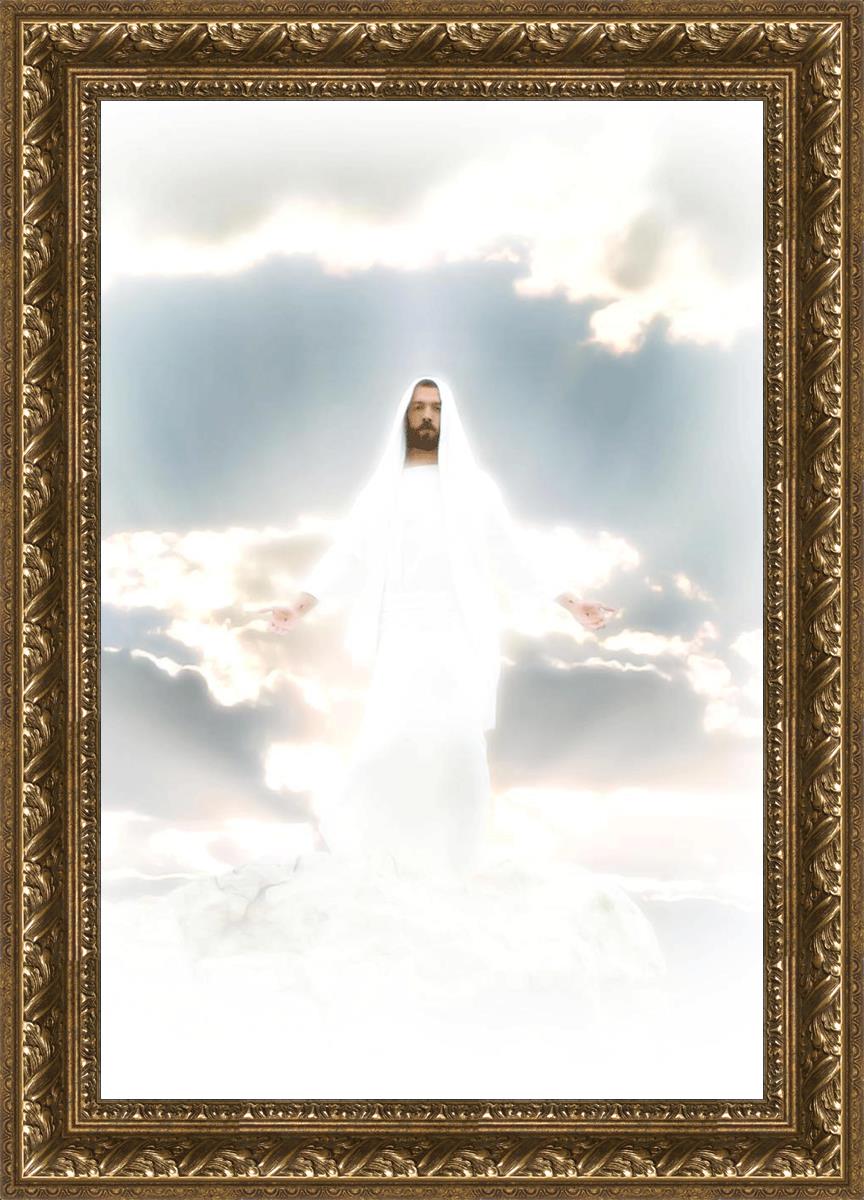 Behold My Beloved Son, Hear Him - Inspirational Christian Wall Art for Home & Church Decor - Perfect for Living Rooms, Bedrooms & Worship Spaces
