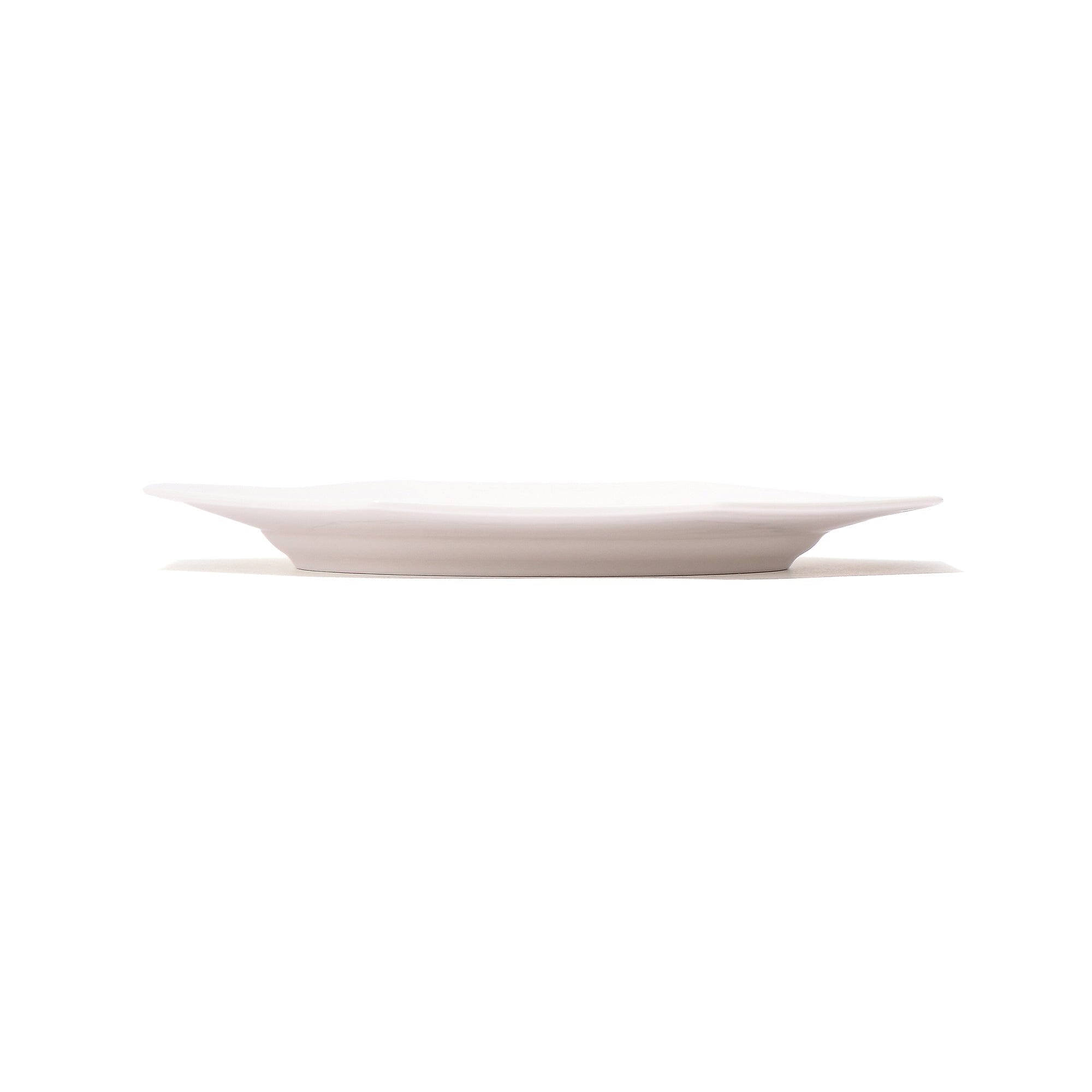 Blanche Small Octagon White Plate - Elegant Dinnerware for Home, Restaurant & Party Use