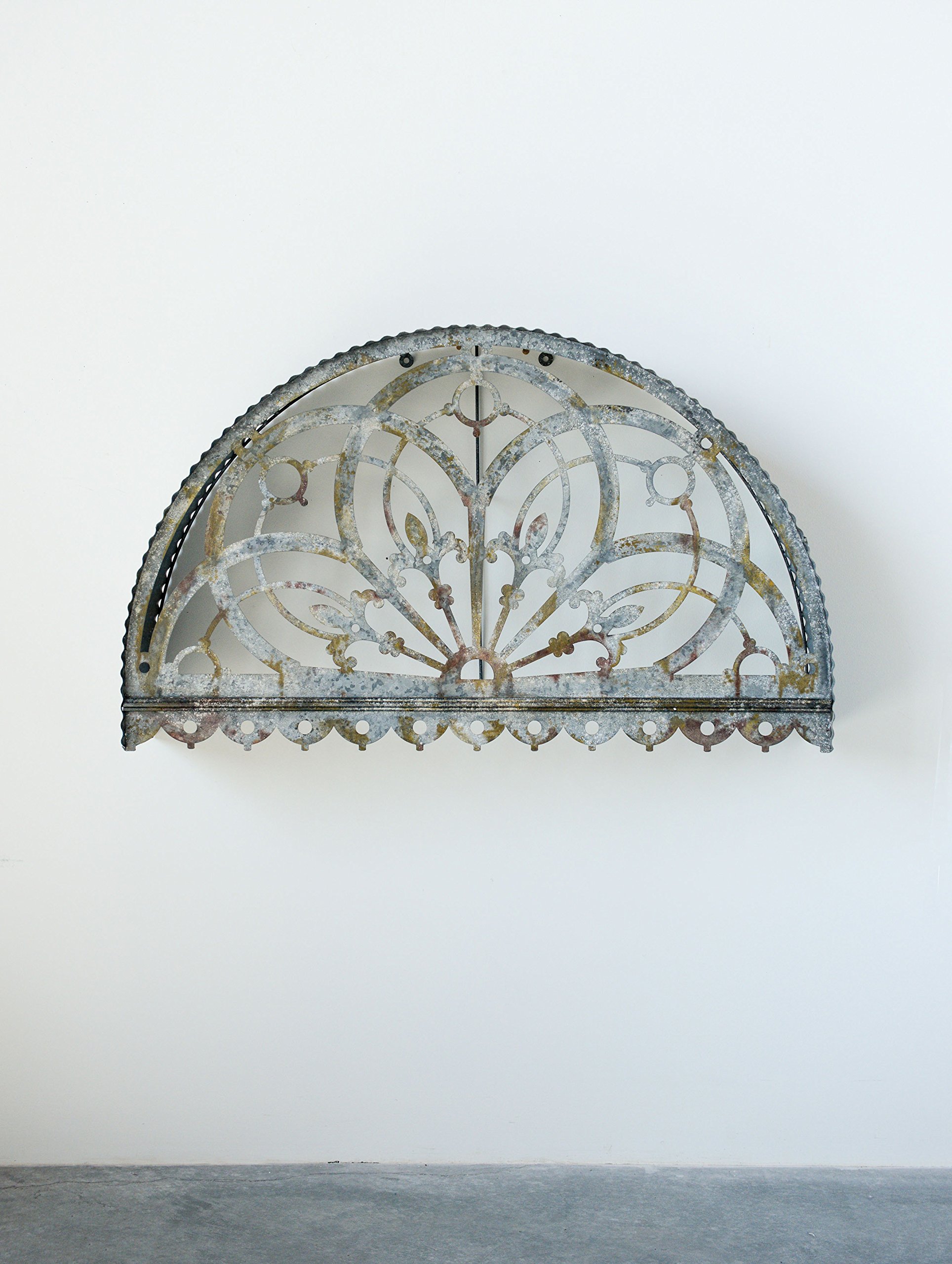 Large Decorative Metal Cutout Wall Art - Elegant Canopy Design for Home & Office Décor - Perfect for Living Room, Bedroom, and Outdoor Spaces