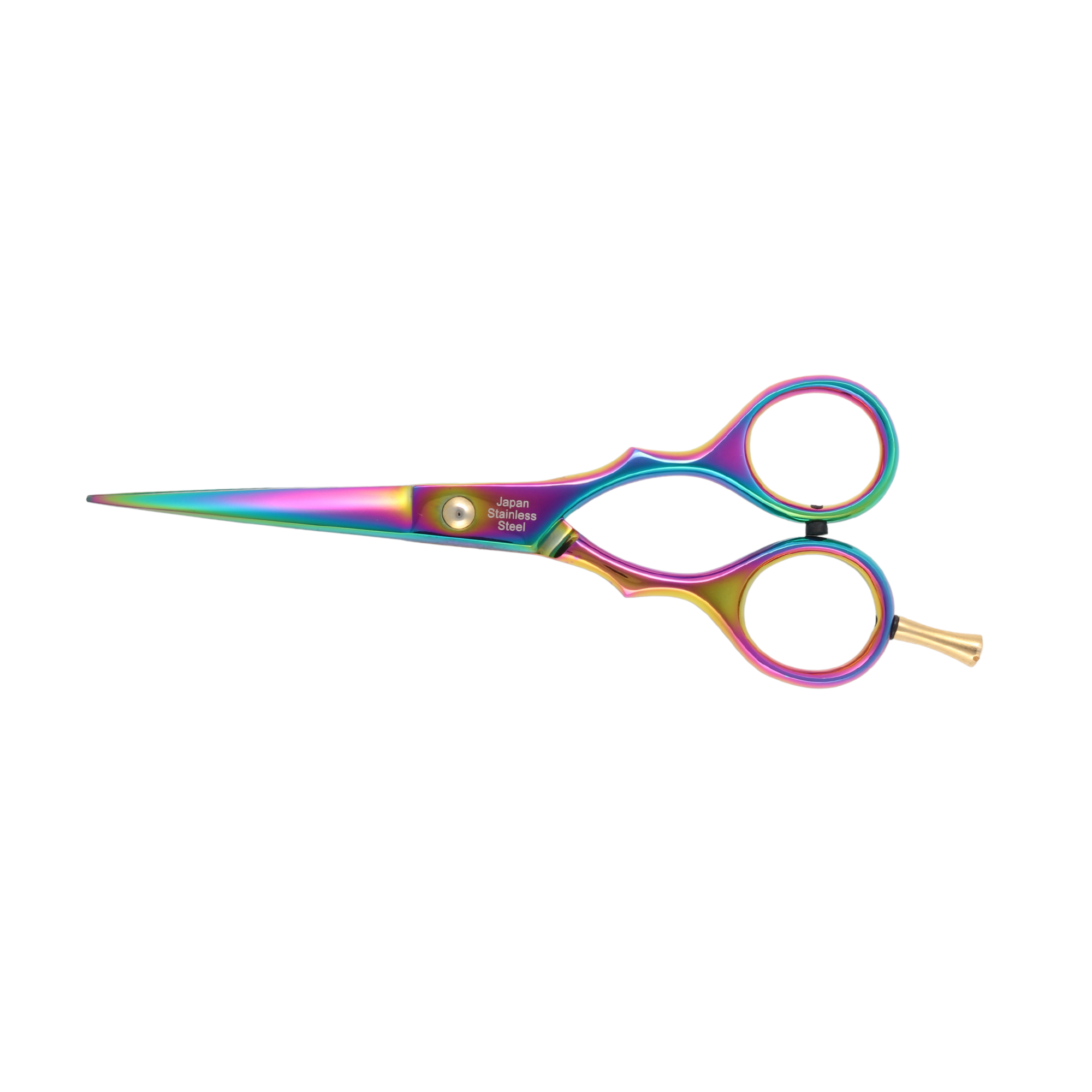 Professional Hasami 5.5 Inch Hair Cutting Scissors - Right-Handed Titanium Coated R55R - Perfect for Salon Stylists & Home Haircuts