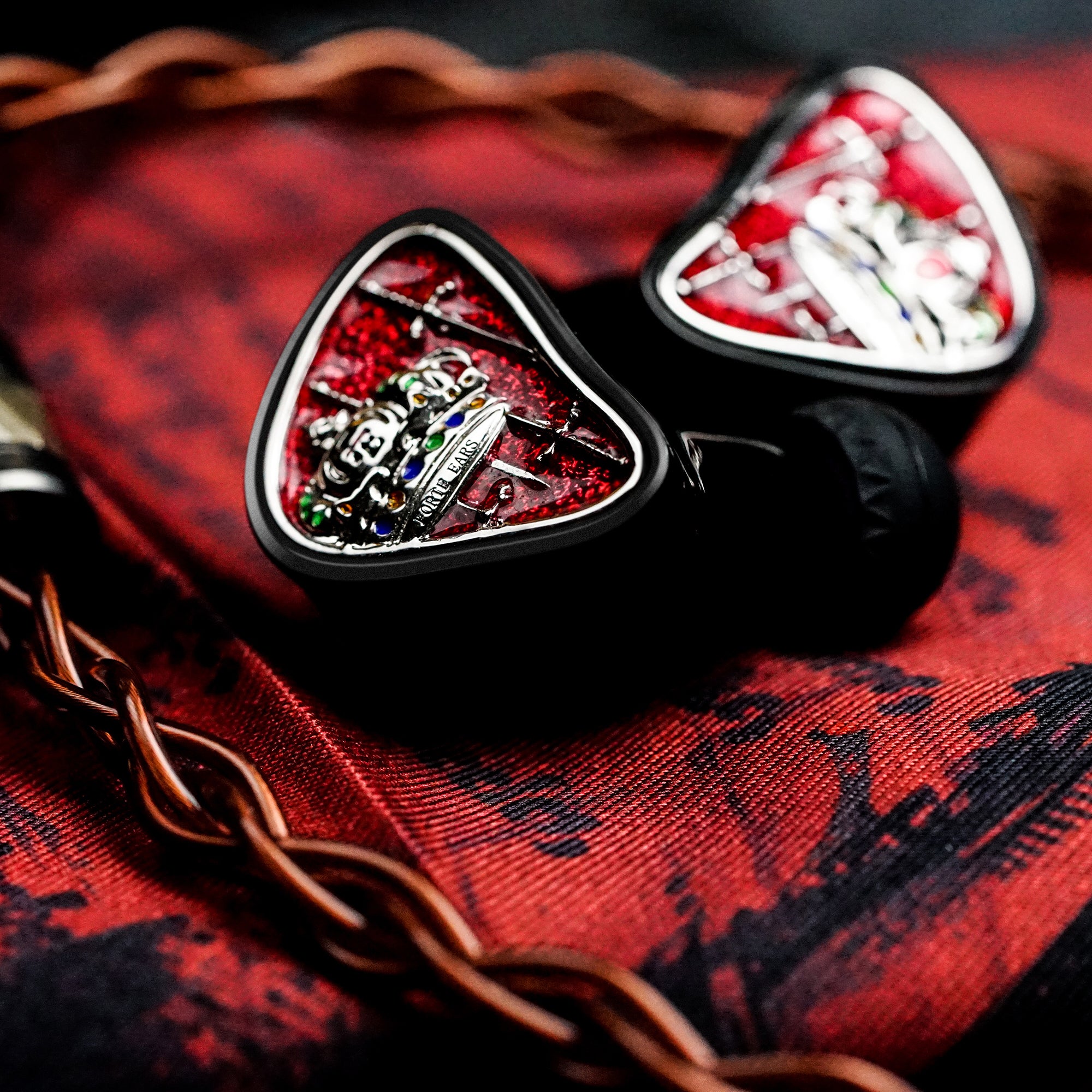 Forte Ears Macbeth Professional In-Ear Monitors for Musicians - High-Fidelity Sound Isolation for Live Performances & Studio Recording