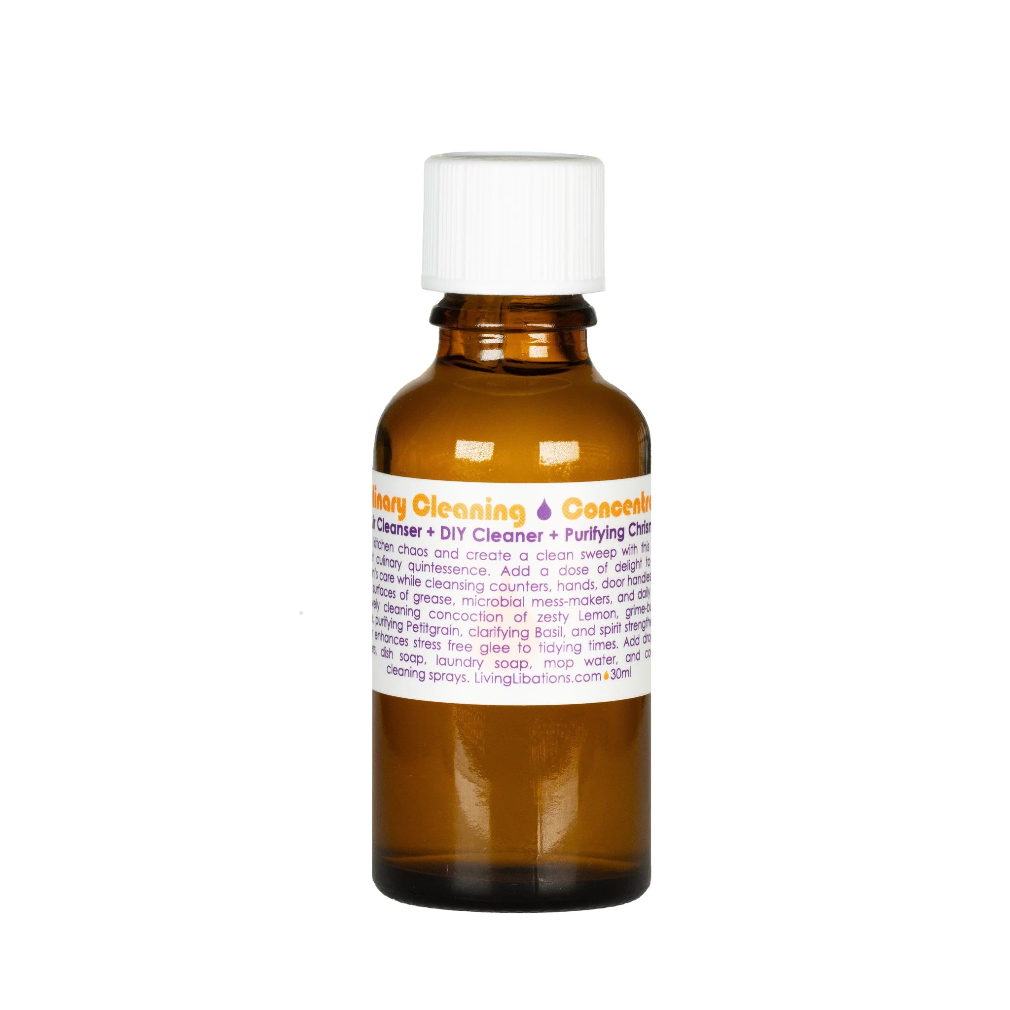 Natural Culinary Cleaning Concentrate | Eco-Friendly Air Freshener, DIY Home Cleaner & Purifying Chrism for Kitchen, Bathroom & Office