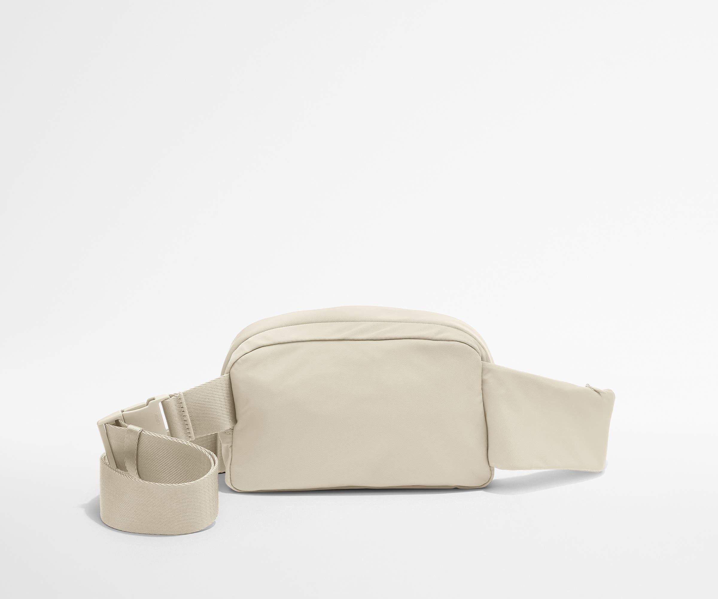 Featherlight Sling Bag in Salt White - Ultra Lightweight Crossbody Purse for Women & Men - Perfect for Travel, Hiking, and Everyday Use