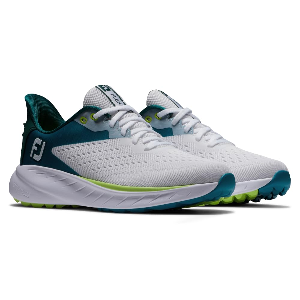 FootJoy Women's Fj Flex Xp Golf Shoes - Comfortable & Waterproof Spiked Golf Shoes for Women - Perfect for Walking Courses, Driving Range & Outdoor Sports