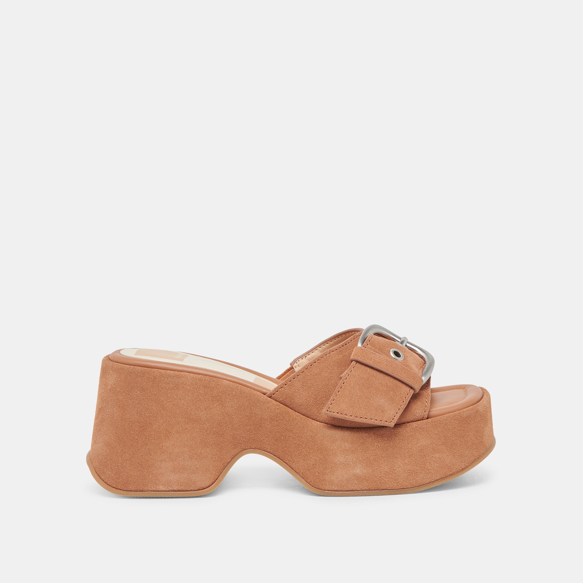 GISEL Women's Suede Saddle Heels - Comfortable Block Heel Pumps for Work, Party & Wedding - Stylish Office & Evening Shoes
