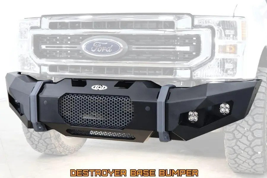 Ford Bronco LOD Offroad Black Ops Front Bumper Center Section with Mounts - Black Powder Coated for 2021+ Models | Perfect for Off-Roading & Trail Adventures