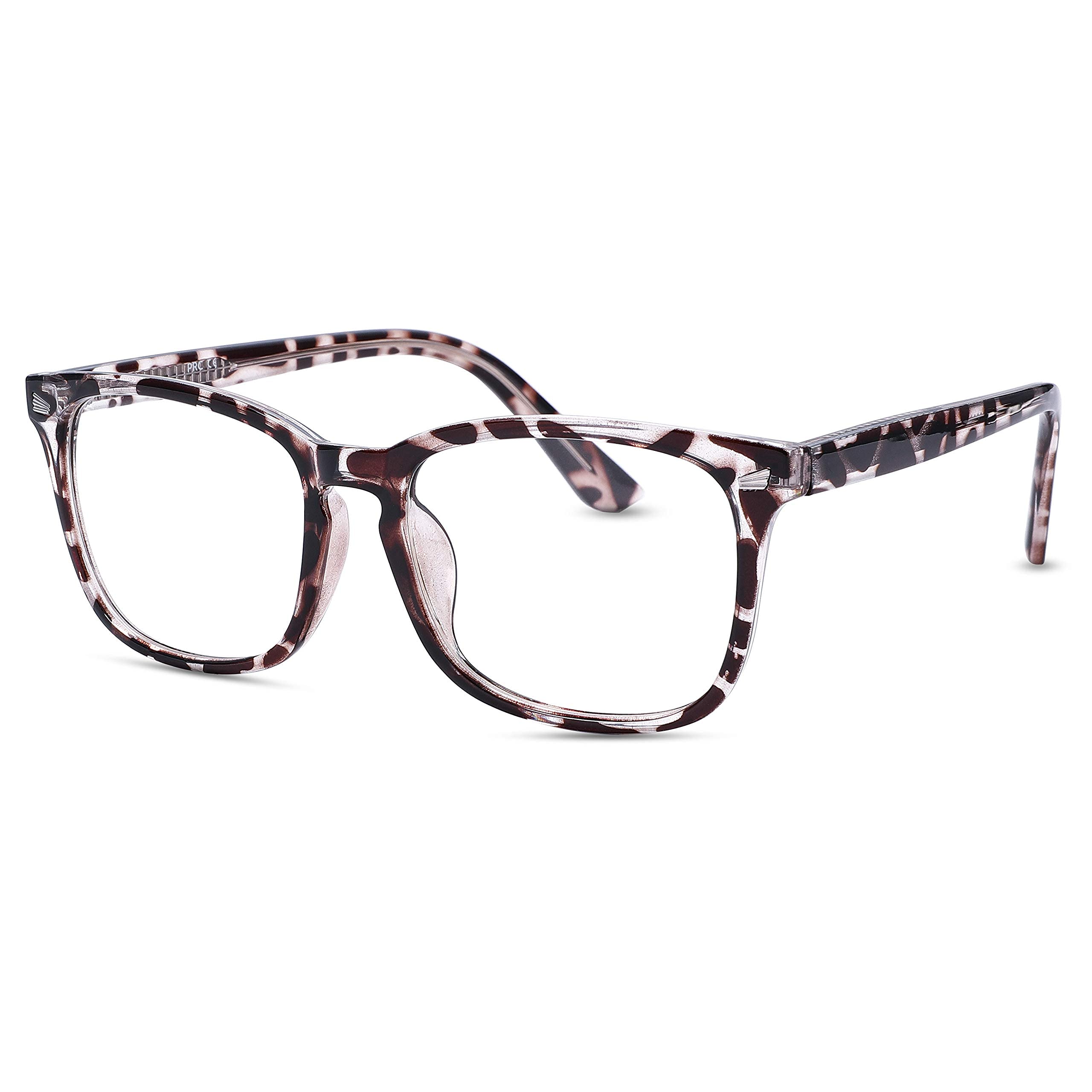 Acme Clear Frame Non-Prescription Glasses for Women & Men - Perfect for Reading, Computer Use & Fashion Accessory