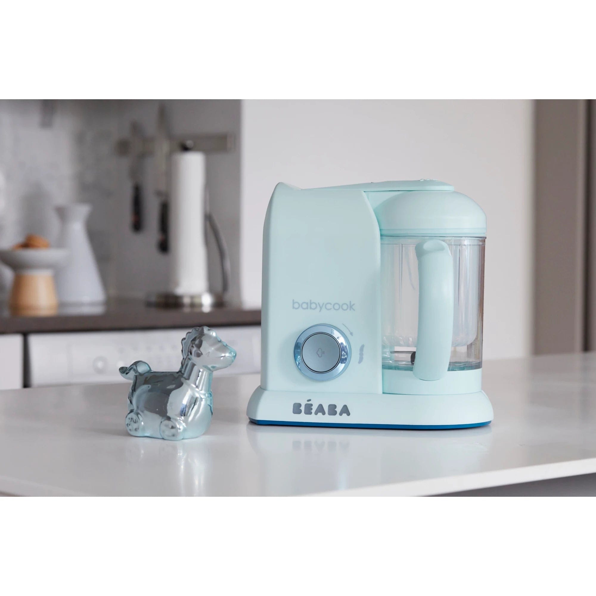 Beaba Babycook Pro 4-in-1 Baby Food Maker - Steam, Blend, Defrost & Reheat - Homemade Baby Food Processor with BPA-Free Materials - Perfect for Making Organic Purees at Home