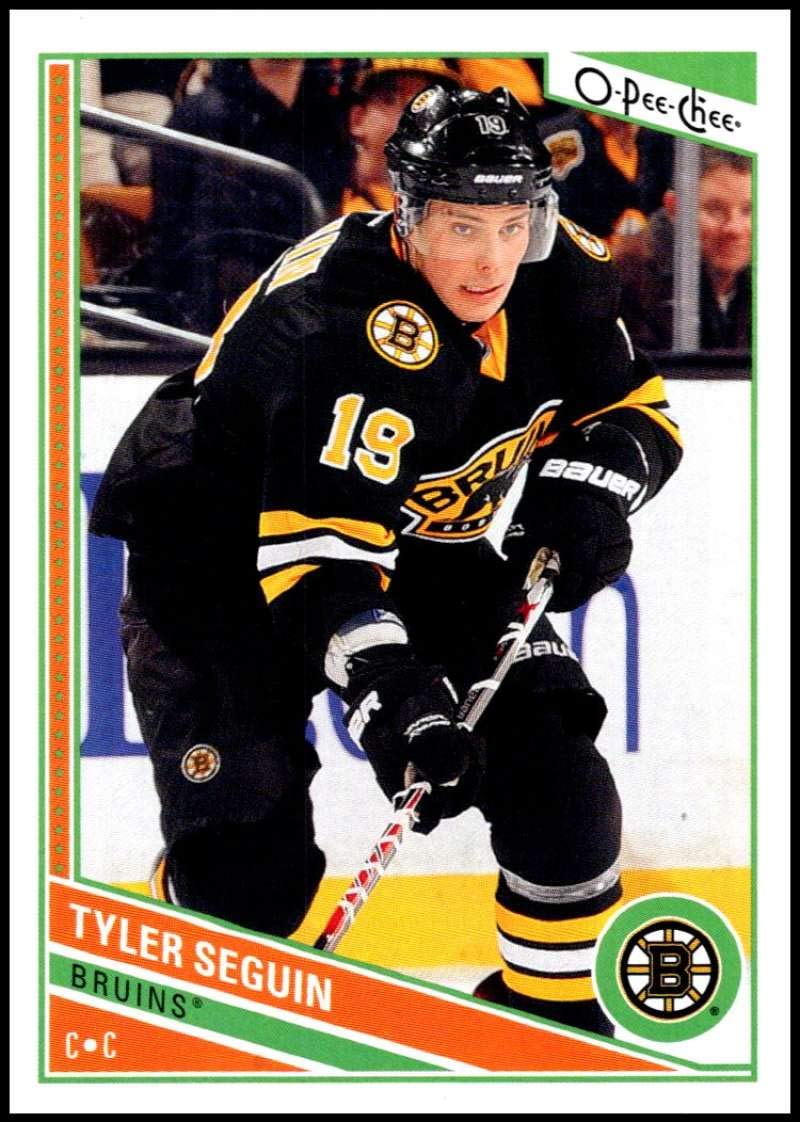 2013-14 O-Pee-Chee Hockey #315 Tyler Seguin Boston Bruins NHL Trading Card - Upper Deck Authentic Collectible for Sports Memorabilia Fans & Hockey Card Collectors