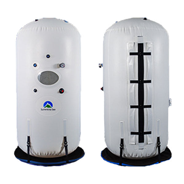 Summit To Sea Dive Vertical Hyperbaric Chamber - Portable Hyperbaric Oxygen Therapy for Scuba Diving, Altitude Training & Recovery - Perfect for Athletes, Divers & High-Altitude Adventures
