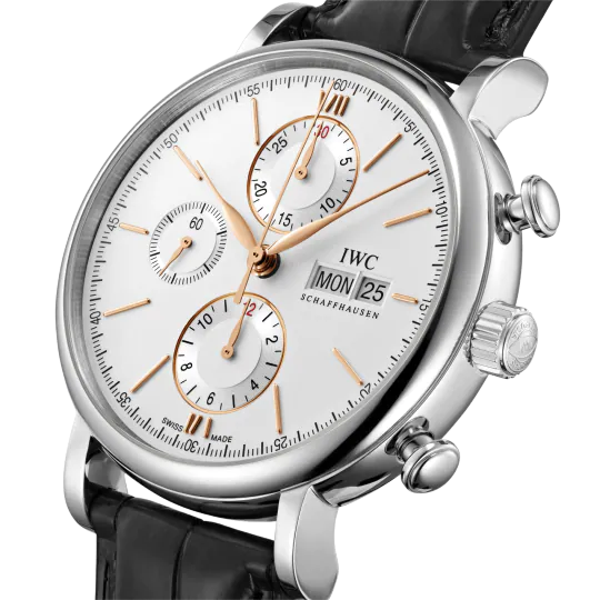 Portofino Chronograph Men's Watch - Luxury Swiss Automatic Timepiece for Business & Formal Occasions