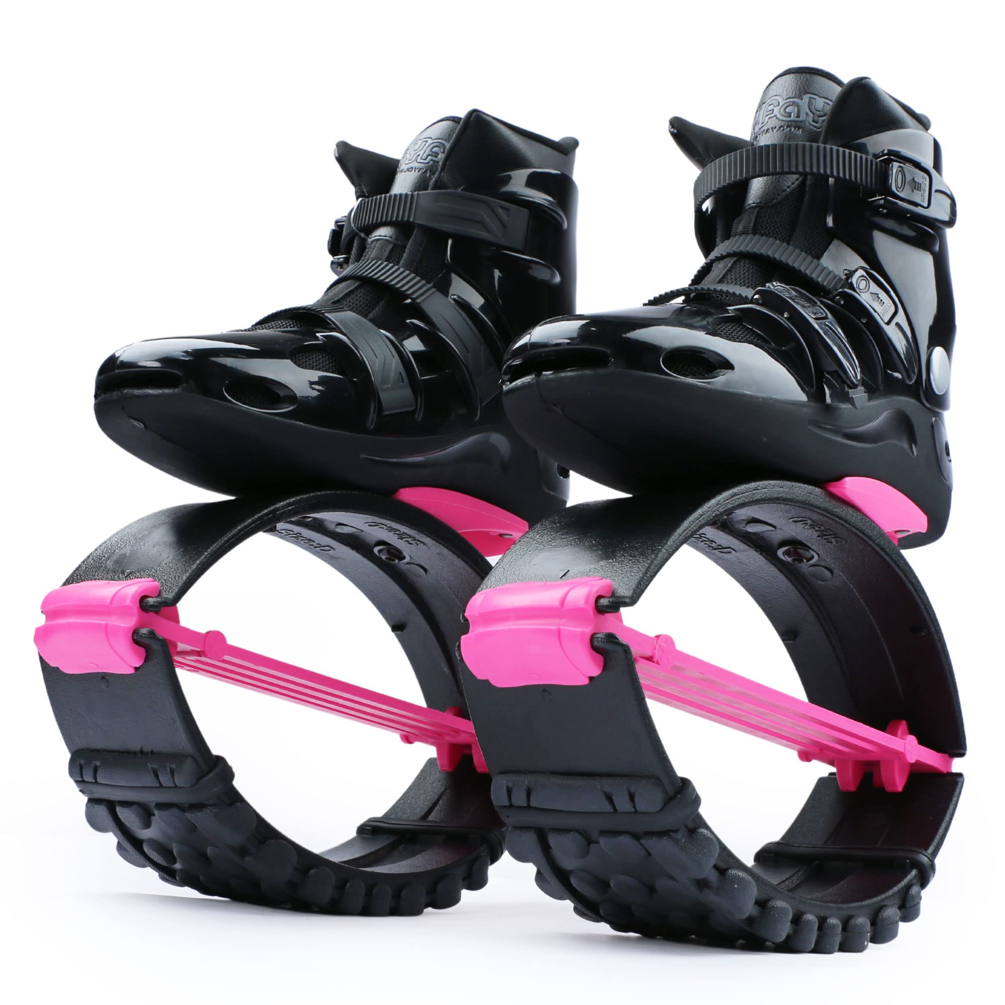 Joyfay Professional Jumping Shoes for Athletes & Heavy Users - High-Performance Fitness Bounce Shoes with 4 Tension Springs for Men & Women - Ideal for Cross Training, Parkour & Cardio Workouts