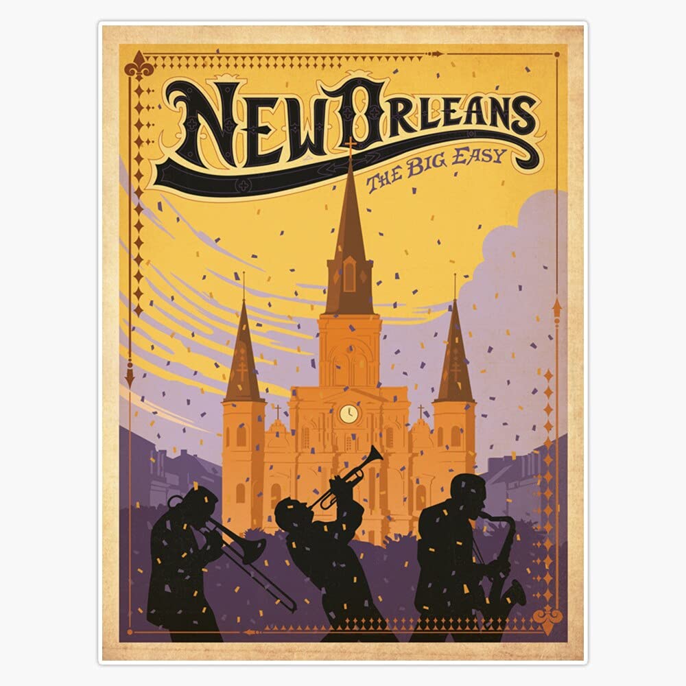 Vintage New Orleans Poster - 5