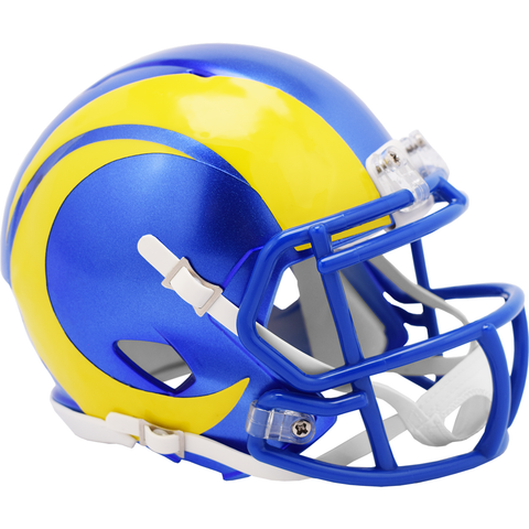Los Angeles Rams Speed Mini Helmet - Officially Licensed NFL Collectible, Perfect for Display, Gifts & Fan Memorabilia