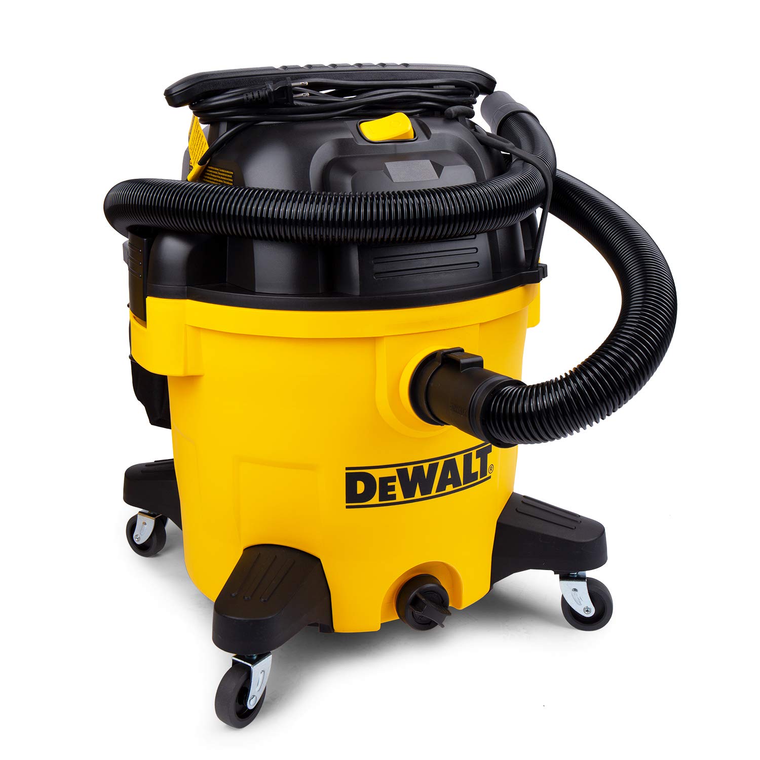 DEWALT DXV10P 10 Gallon Wet Dry Vacuum Cleaner - Powerful Shop Vac for Dust, Debris & Liquid Cleanup - Ideal for Garage, Workshop & Home Renovation