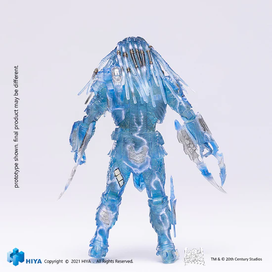 1/18 HIYA 5inch Action Figure - Exquisite Mini Series AVP Active Camouflage Chopper Collectible Model for Alien vs Predator Fans | Perfect for Display, Collection and Gift Giving