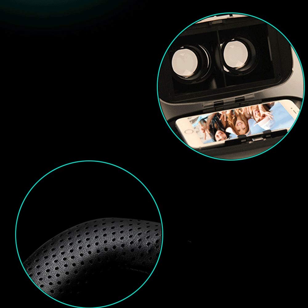 Best VR Headset for Android - 3D Virtual Reality Glasses for Immersive Gaming & Movies | Comfortable Eye Care System | Perfect for Home Entertainment & Travel