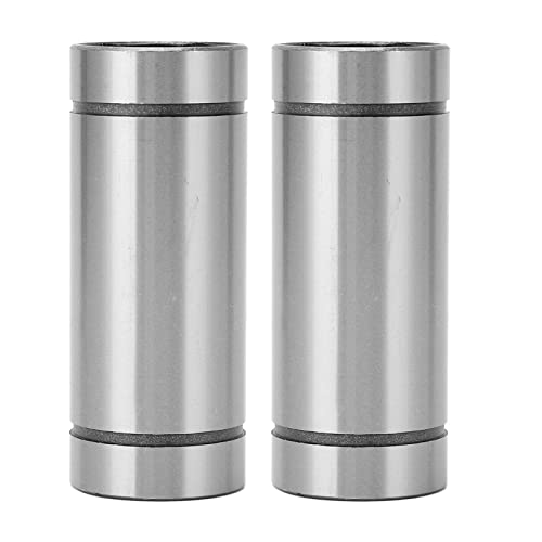 2PCS LM16LUU Linear Motion Bearings for 3D Printer & CNC Machine - High Precision Linear Ball Bearing Bushing Set - Perfect for DIY Robotics, Laser Cutters, and Industrial Automation Projects