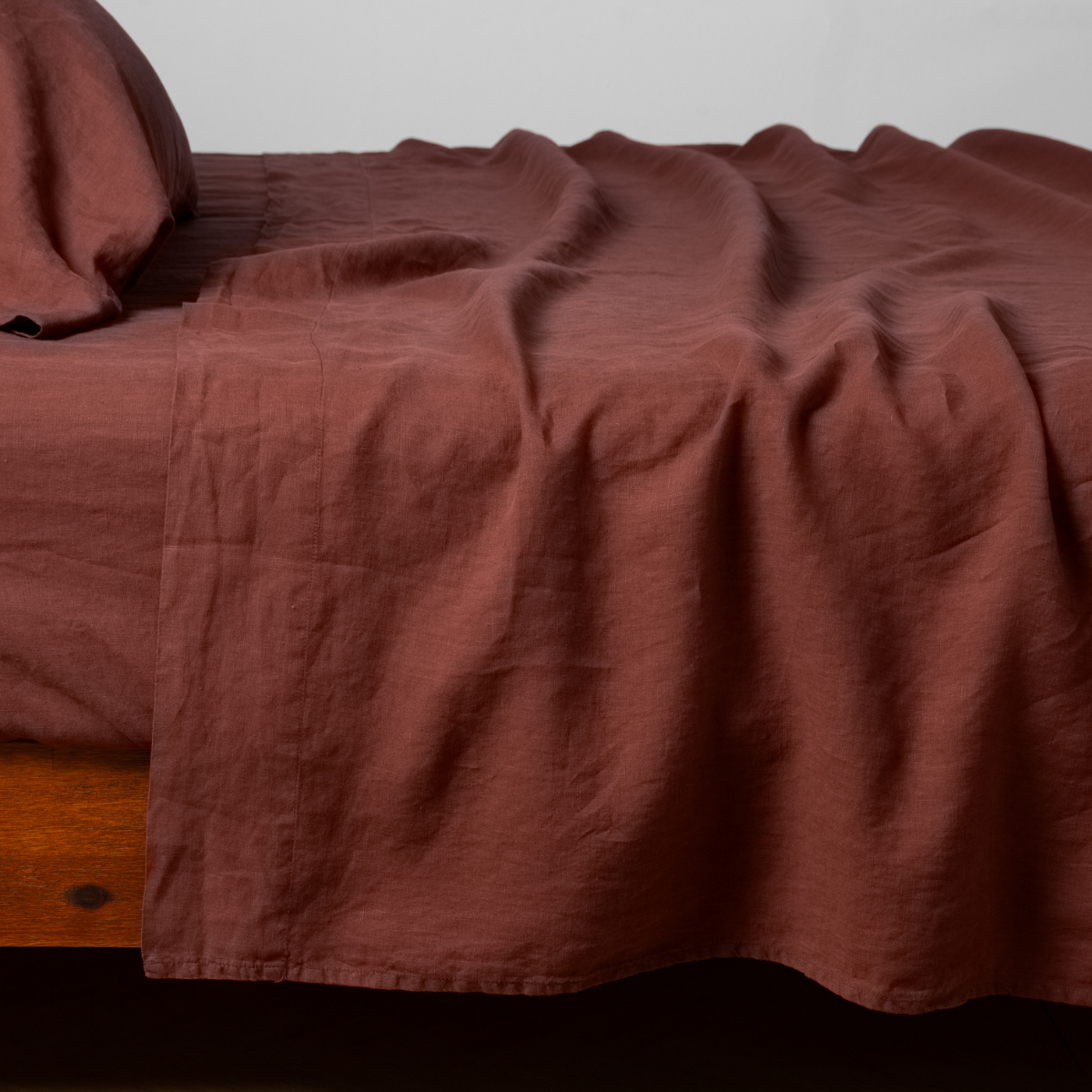 Premium 100% Natural Linen Twin Flat Sheet - Soft & Breathable Bedding for Comfortable Sleep - Perfect for Home, Hotel, and Guest Room Use