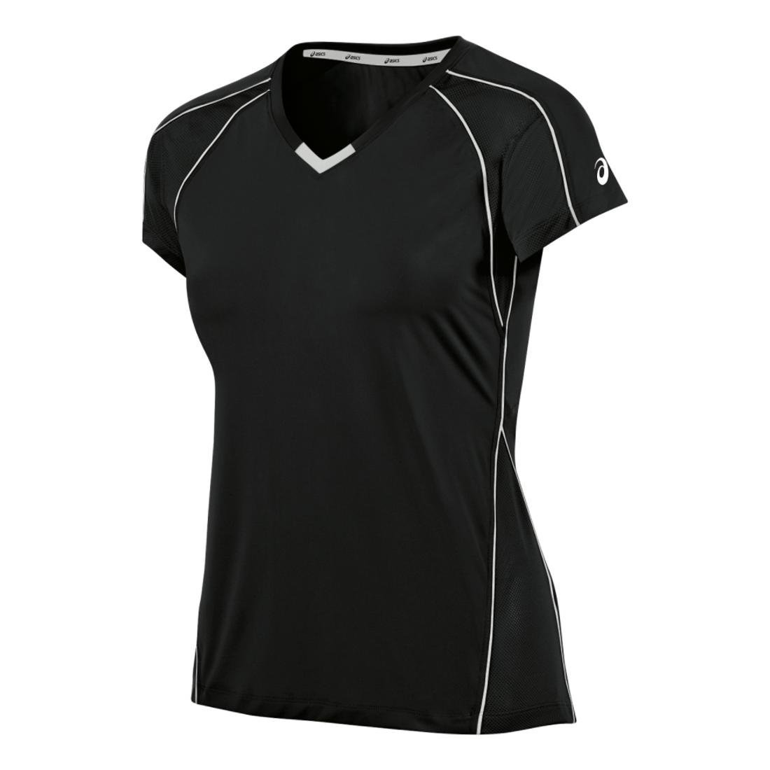ASICS Women's Upcourt Short Sleeve Tennis Jersey - Lightweight Breathable Performance Top for Running, Gym & Casual Wear