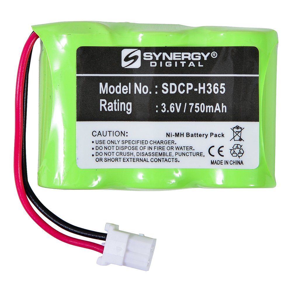 Sanyo 3N270AA(MRX)(R) Cordless Phone Battery Combo Pack - 3 x SDCP-H365 Replacement Batteries for Home & Office Phones | Long-Lasting Power Solution