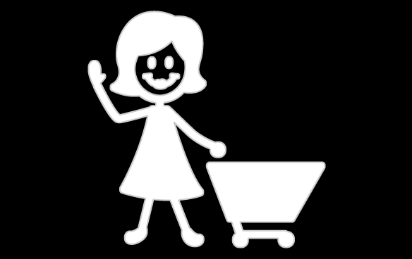 069 Shopping Basket for Mom - 5 x 5 Inches, Lightweight and Durable Grocery Basket for Shopping, Picnics, and Home Organization
