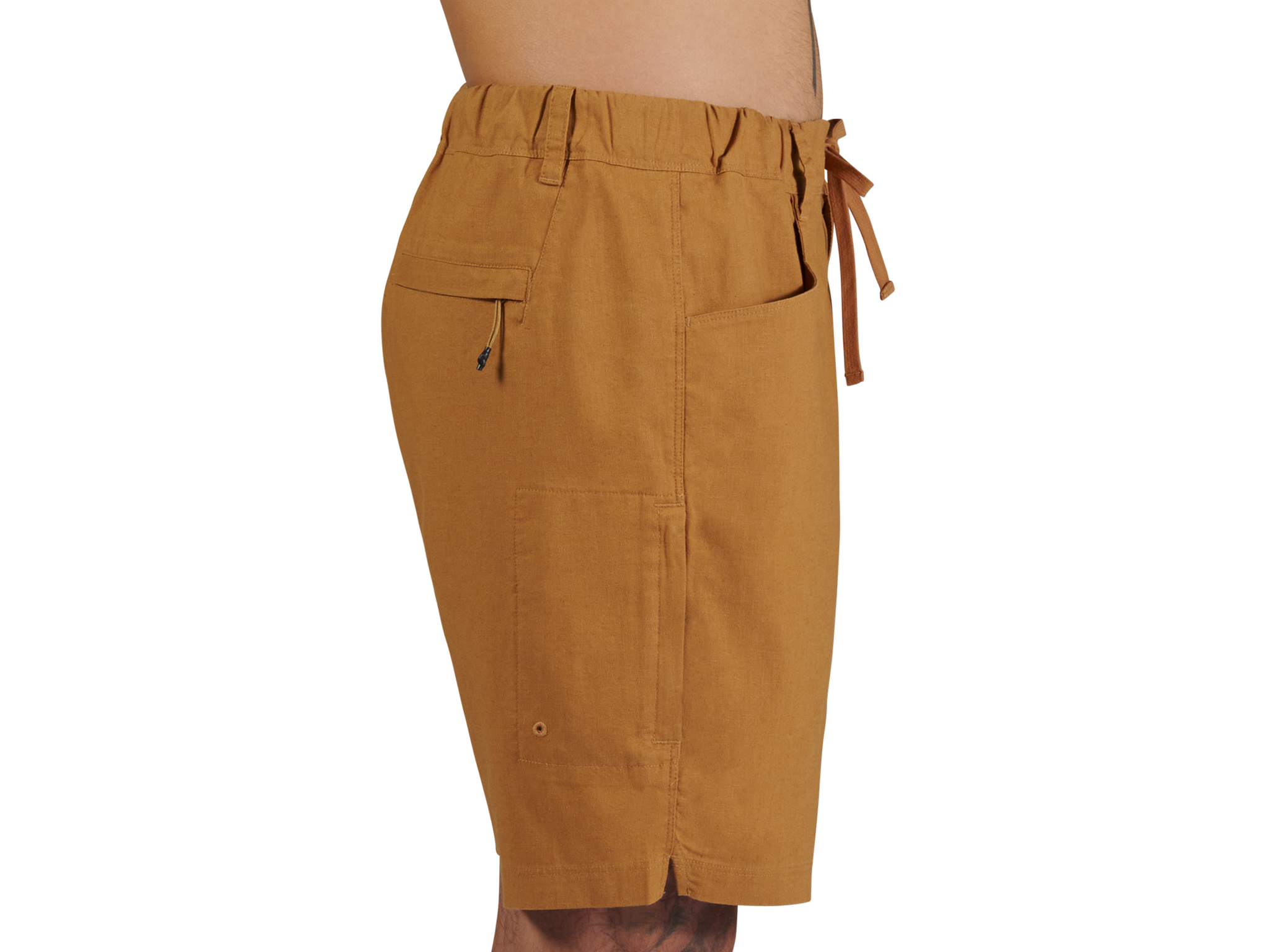 Kinisi Men's Hemp Shorts - Breathable & Eco-Friendly Casual Wear for Summer Outdoor Activities