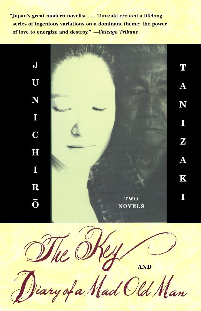 The Key & Diary of a Mad Old Man - Vintage Japanese Literature Novel by Junichiro Tanizaki | Perfect for Book Clubs, Literature Enthusiasts & Collectors