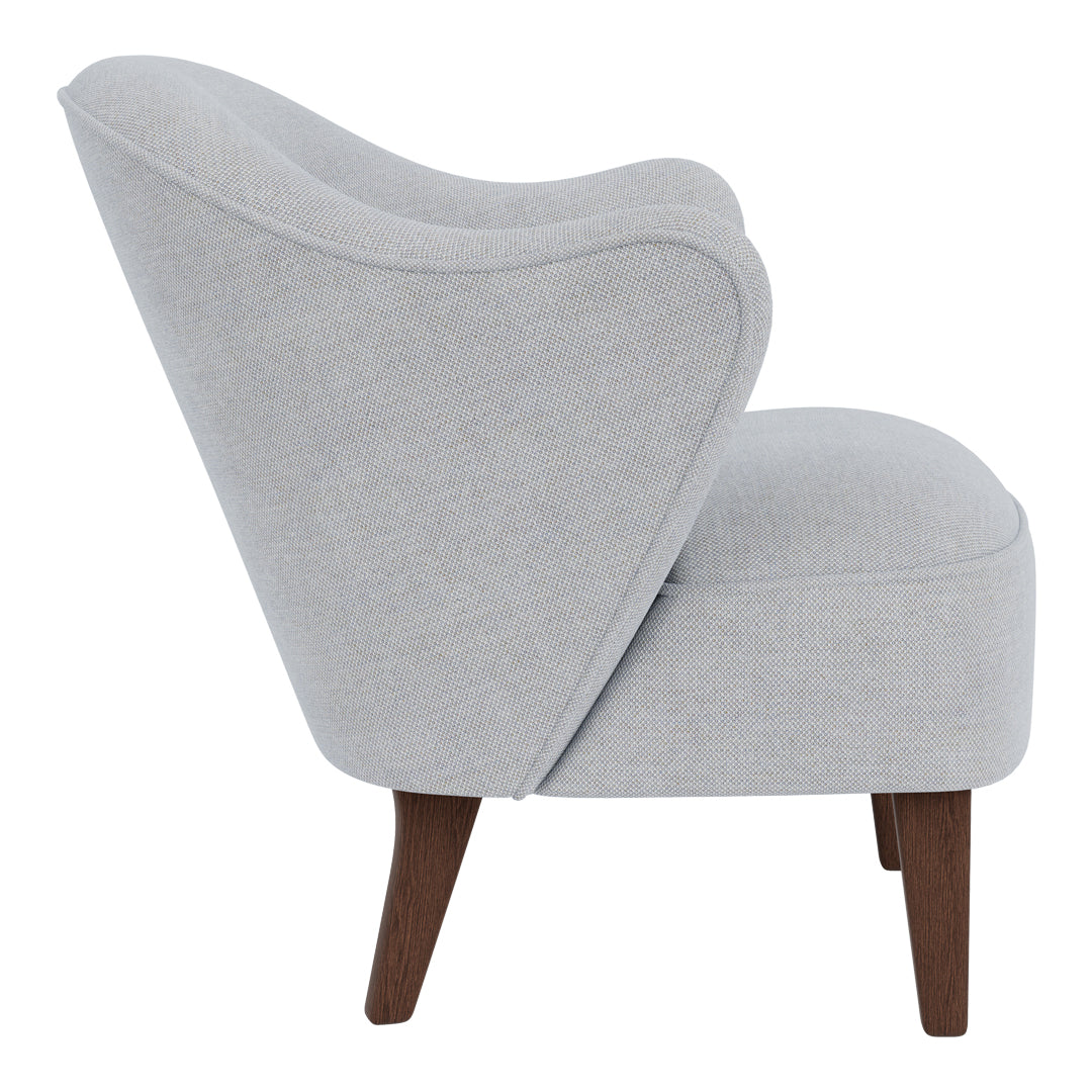 Ingeborg Lounge Chair - Modern Textile Upholstered Accent Chair for Living Room, Bedroom & Office - Comfortable Reading & Relaxation Chair with Soft Fabric & Stylish Design