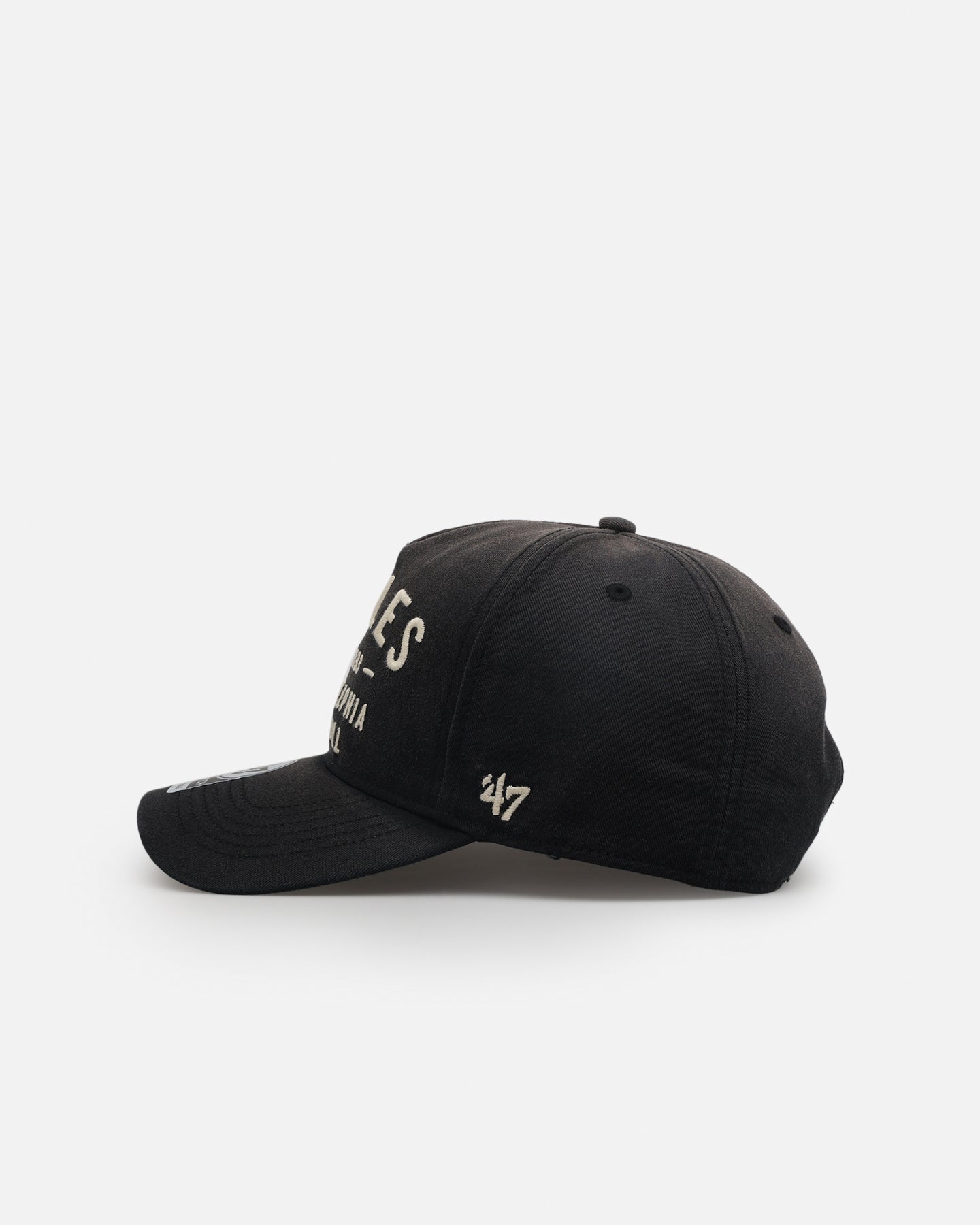 47 Brand Philadelphia Eagles Dusted 47 Hitch Snapback Black Hat - Adjustable Baseball Cap for Men & Women - Perfect for Game Day, Sports Events & Casual Wear