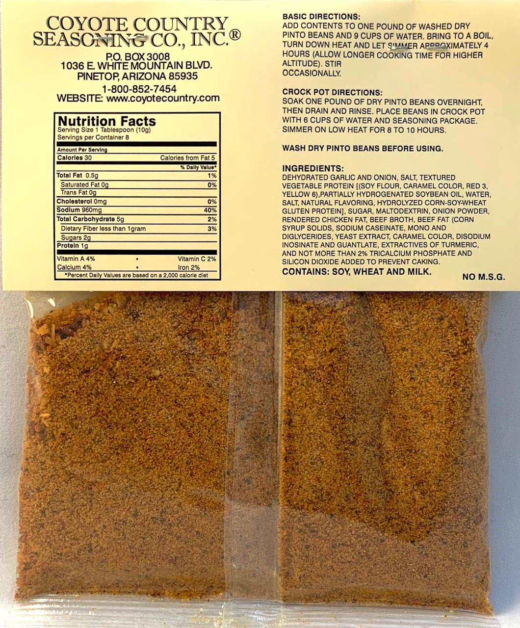 Coyote Country Cowboy Bean Mix - Premium 3 Pack of Dried Beans for Chili, Stews & Camping Meals - High Protein, Gluten Free & Non-GMO Ingredients for Western Style Cooking