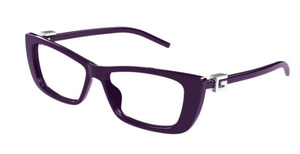 Gucci GG1682O 004 Violet Cat Eye Women's Eyeglasses - Stylish Designer Frames for Women, UV Protection, Lightweight & Comfortable - Perfect for Work, Reading & Fashion Accessories
