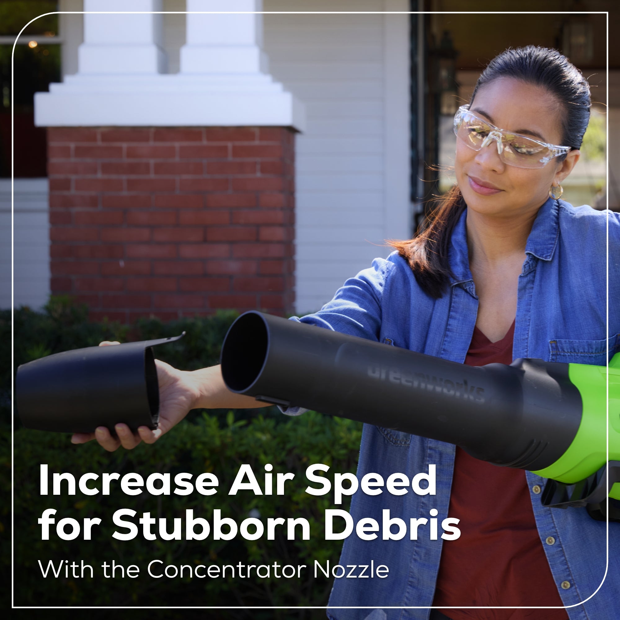 60V 750CFM Cordless Leaf Blower - Battery Powered Garden Tool for Yard Cleaning, Lawn Care & Debris Removal (Tool Only) - Perfect for Homeowners & Landscaping Professionals