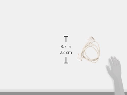 6ft DB25 Male to DB25 Male Data Cable - Manhattan 300216 - Perfect for Printer, Scanner & Industrial Equipment Connections