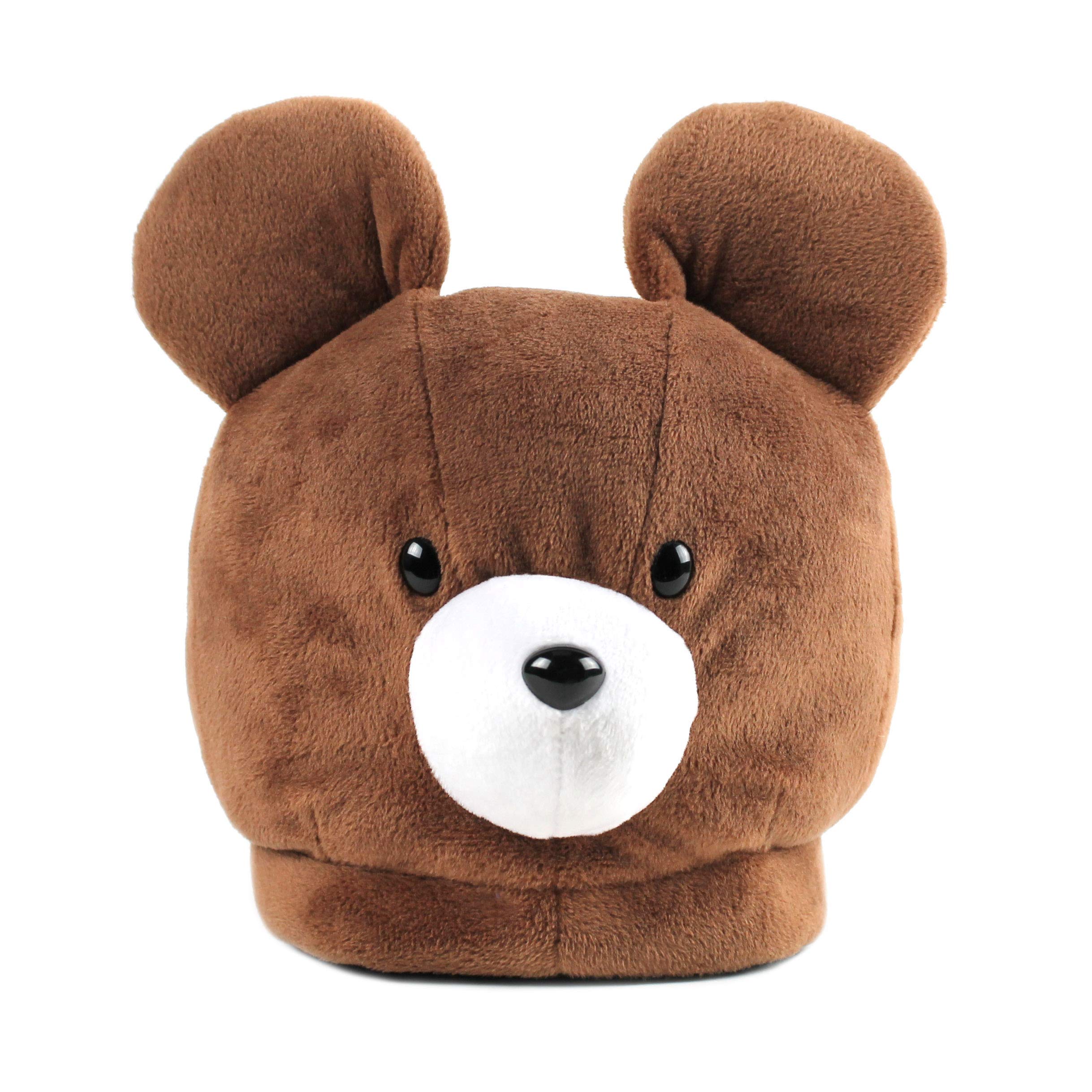 Soft Fuzzy Bear Slippers for Women & Men - Cozy Warm Animal House Shoes - Perfect for Indoor Comfort, Lounge Wear & Gift Giving