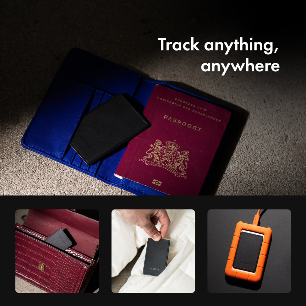Apple Find My Compatible Finder Card - Bluetooth Tracker for Keys, Wallet & Bags | Never Lose Your Essentials Again | Perfect for Travel, Work & Daily Use