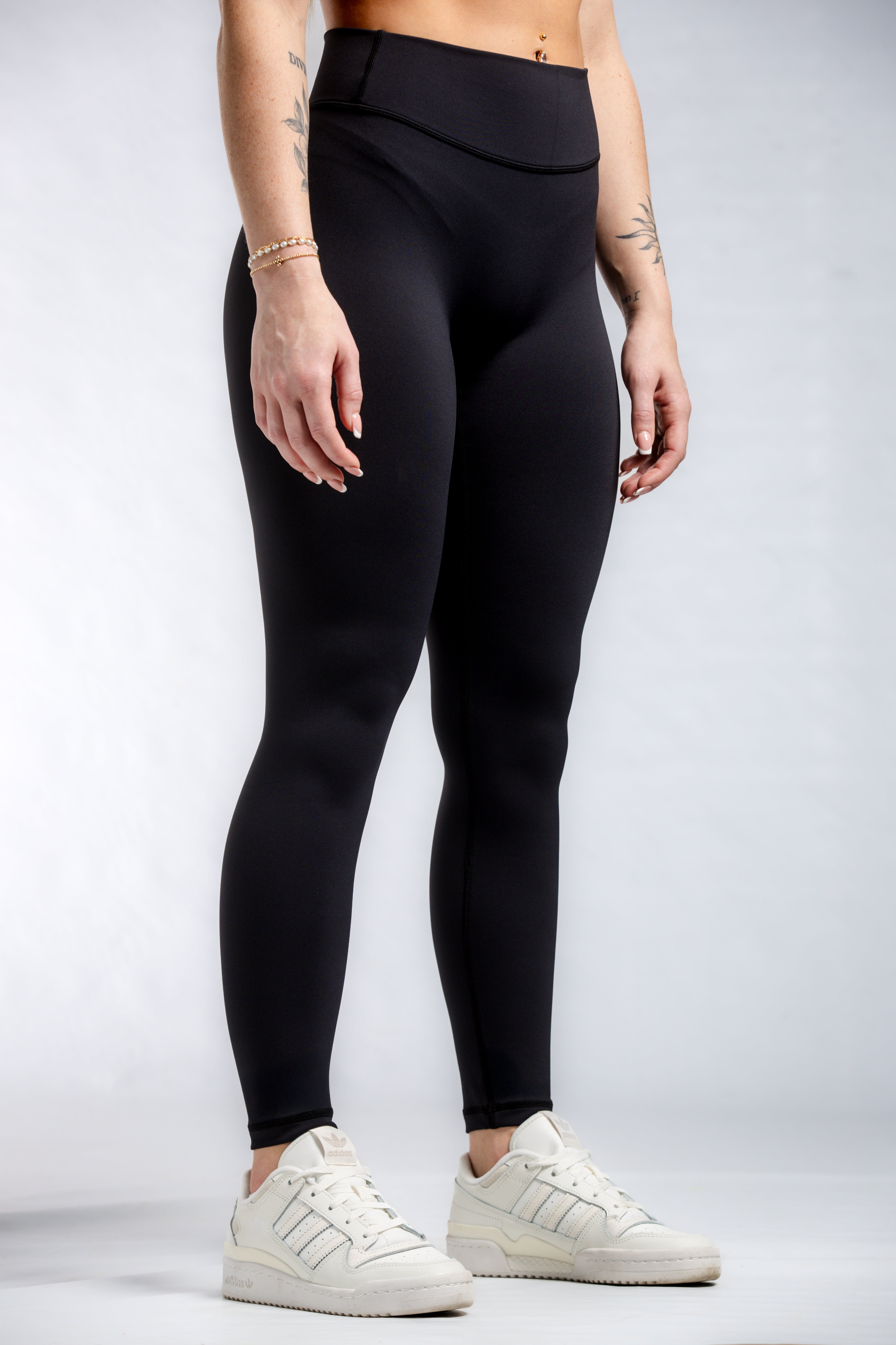 Premium High-Waist Executive Leggings with Scrunch Butt Lift - Black | Workout, Yoga & Everyday Wear for Women