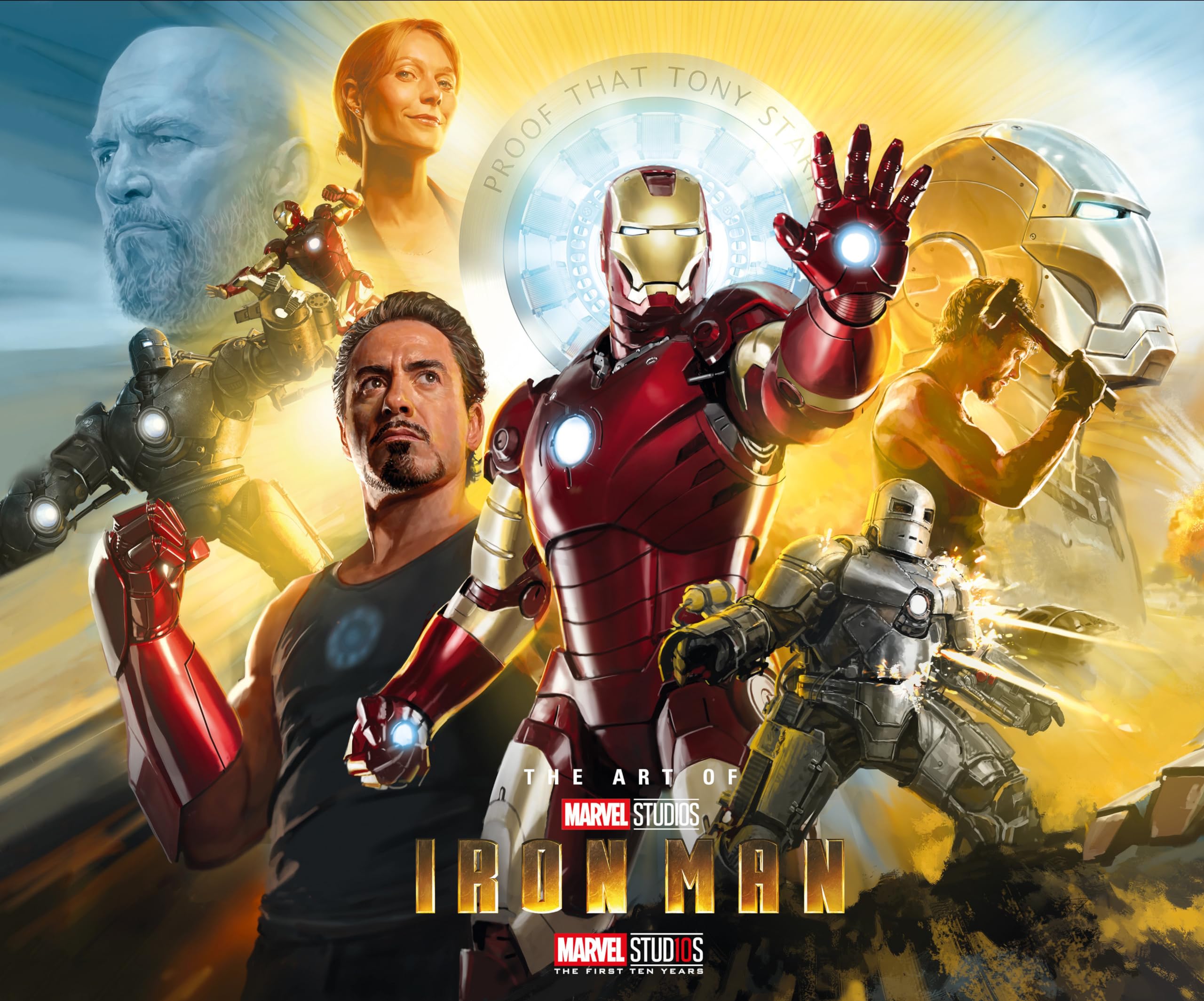 Iron Man Art Book - 10th Anniversary Edition | Collectible Marvel Comics Artwork for Fans, Gifts & Home Decor