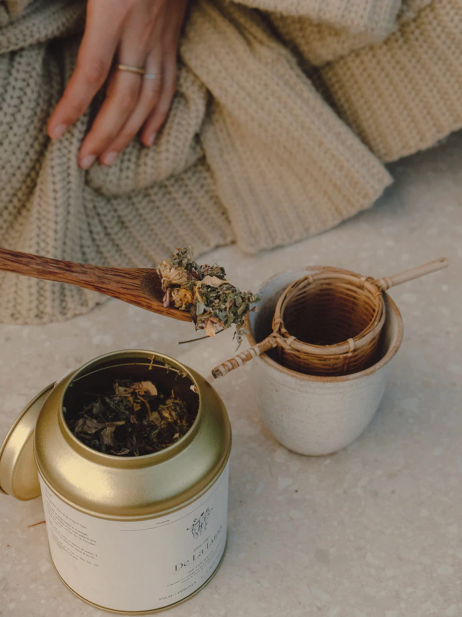 Feronia Palm & Lady Apothecary Herbal Healing Tea - Organic Moon Goddess Blend for Relaxation & Wellness | Perfect for Evening Rituals & Stress Relief