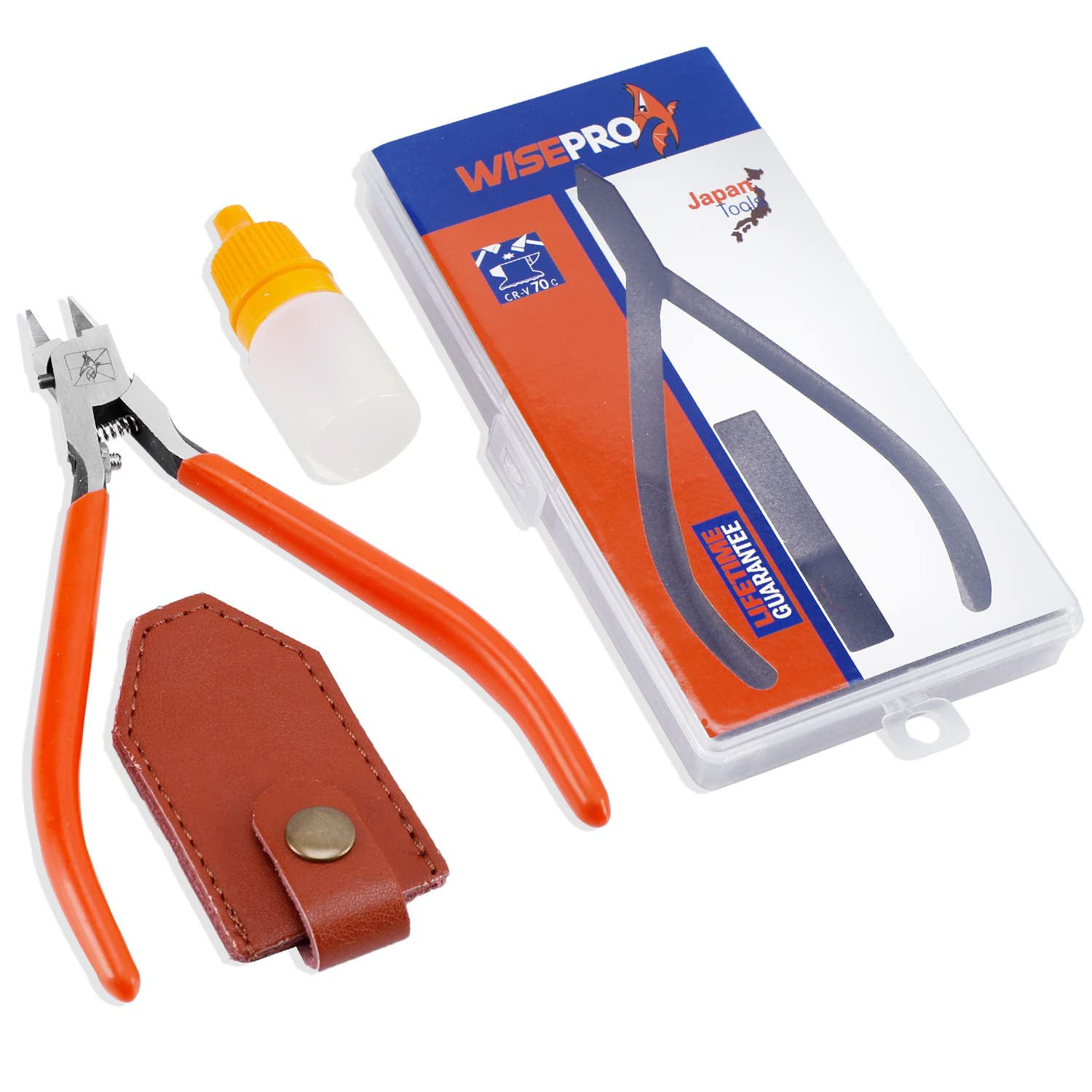 Gundam Model Nipper Kit - Plastic Model Tools for Hobby Building & Repair | Orange