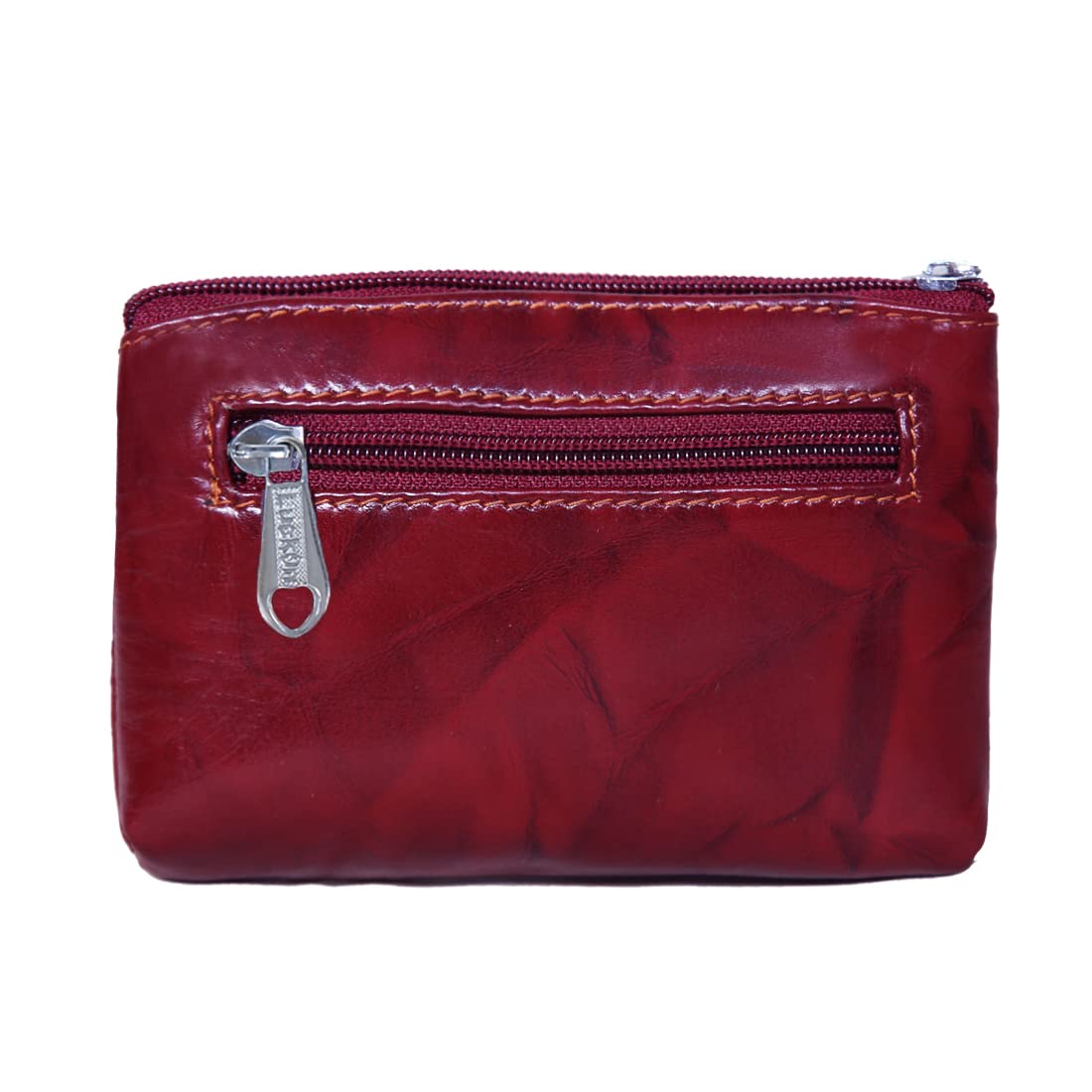 LuckOn Genuine Leather Women's Small Wallet - Compact Coin Purse & Card Holder for Ladies (5.5