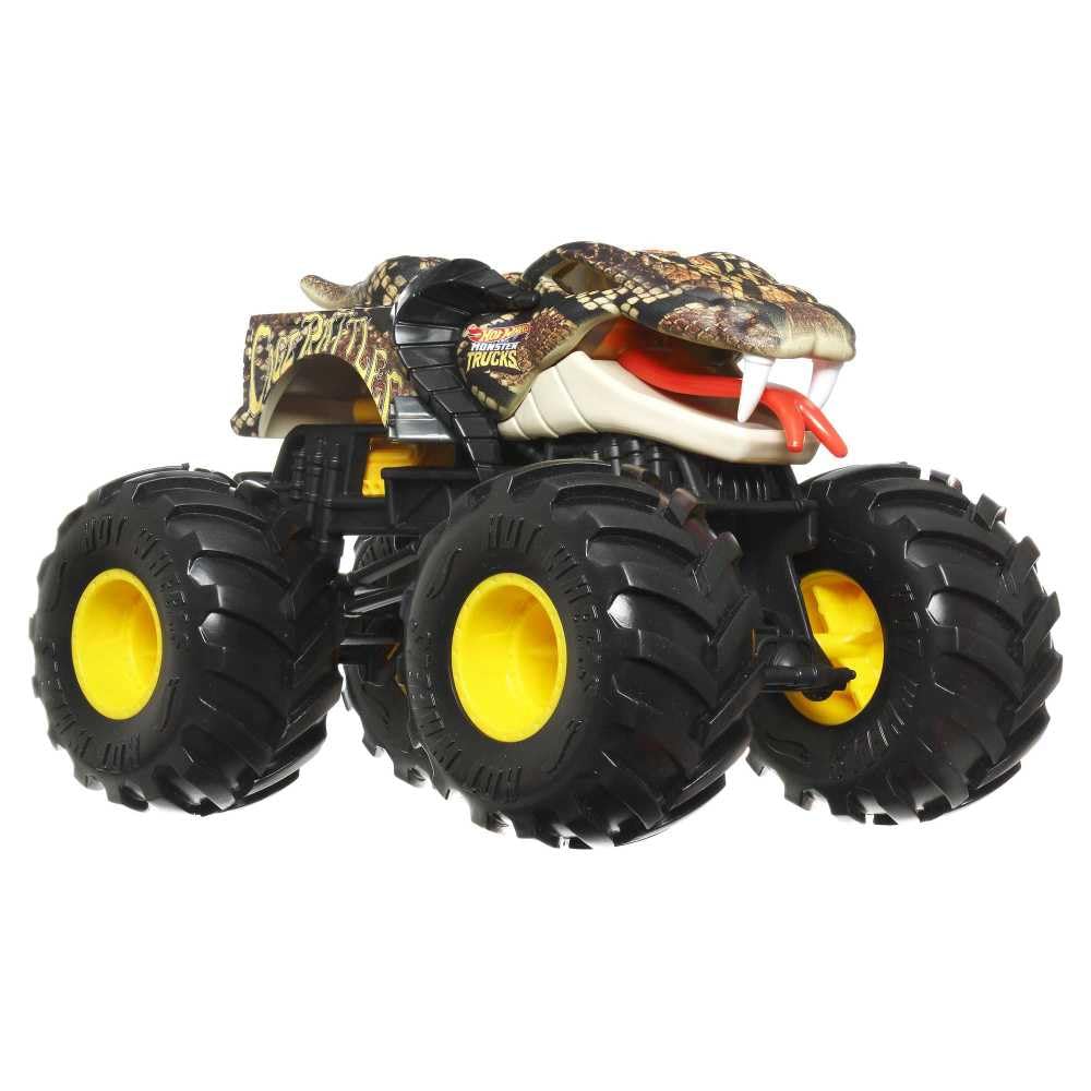 Hot Wheels Monster Trucks Oversized 2023 Cage Rattler - Die-Cast Toy Car for Kids & Collectors | Durable & High-Speed Racing Action | Perfect for Playtime, Birthday Gifts & Display Collections