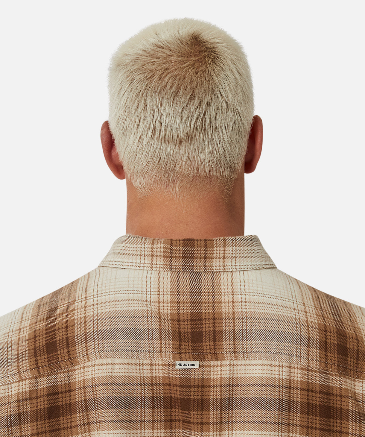 Talladega Long Sleeve Shirt for Men - Comfortable Brown Plaid Flannel Shirt for Casual Wear, Outdoor Activities & Work