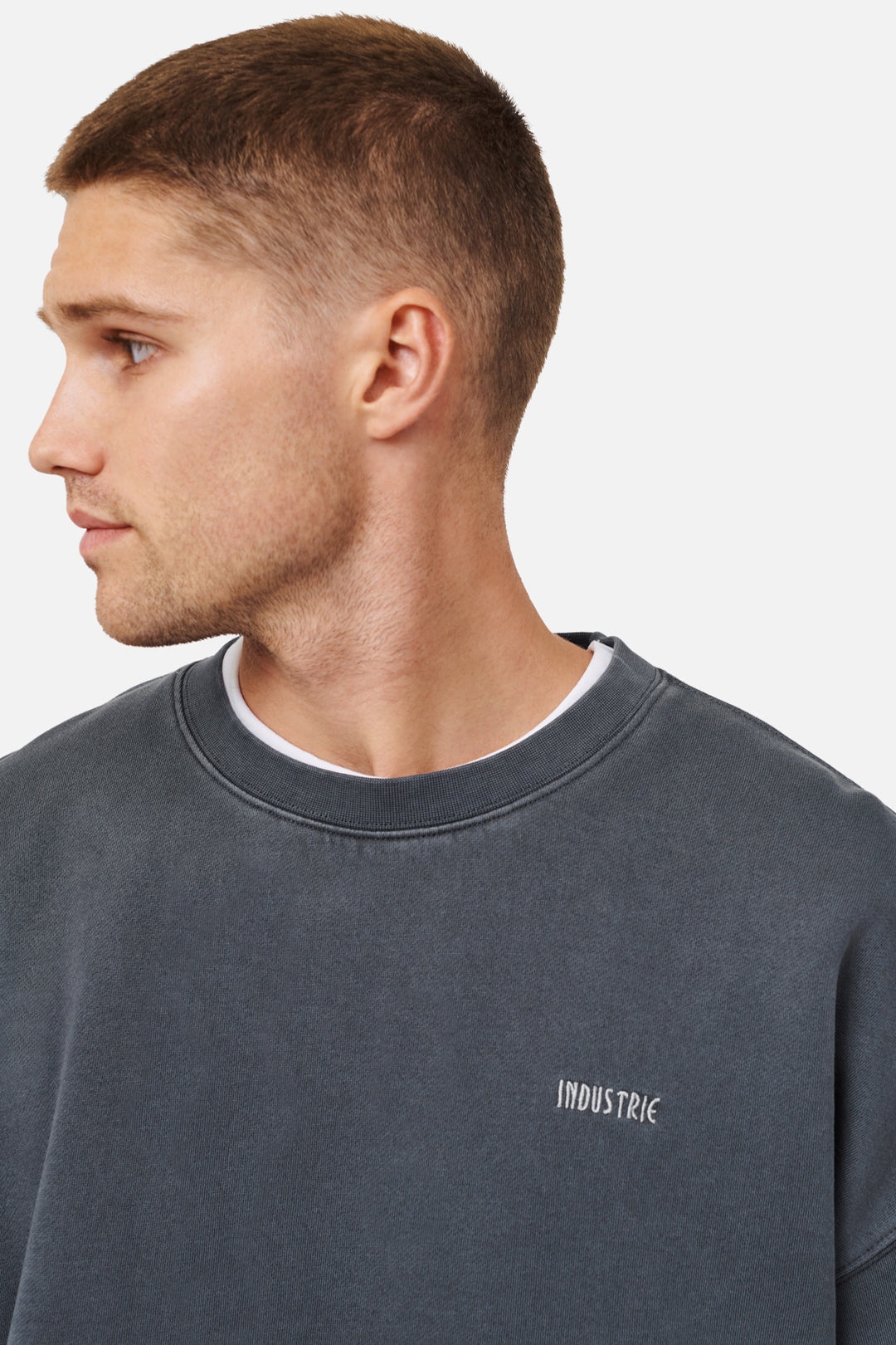 Del Sur Sweat - Premium Cotton Slate Grey Pullover Hoodie for Men & Women | Cozy & Stylish for Casual Wear, Gym, and Outdoor Activities