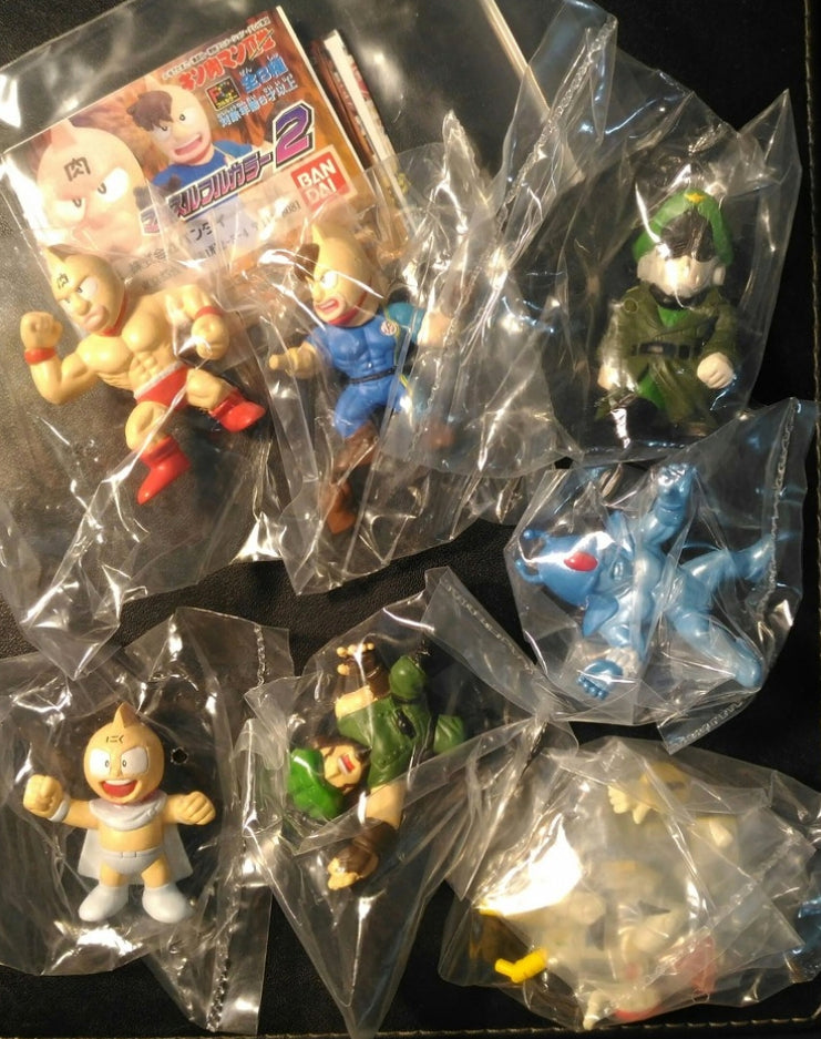 Bandai Kinnikuman Nisei Gashapon Part 2 - 8-Piece Collectible Figure Set for Anime Fans & Toy Collectors - Perfect for Display, Gifts, and Anime Enthusiasts