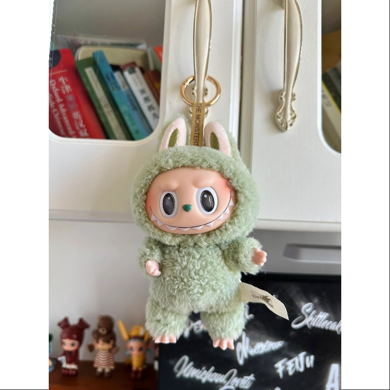Labubu The Monsters Exciting Macaron Vinyl Face Series Green Grape - Cute Collectible Toy for Display, Gifts & Anime Fans