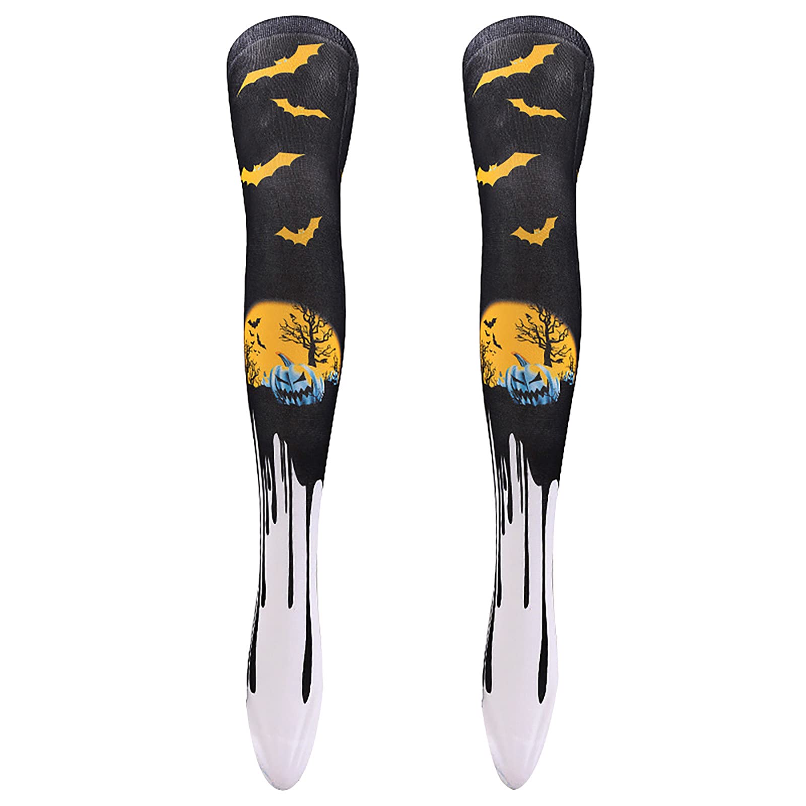 Halloween Knee Socks for Women - Funny Dress Up Party Props for Costumes