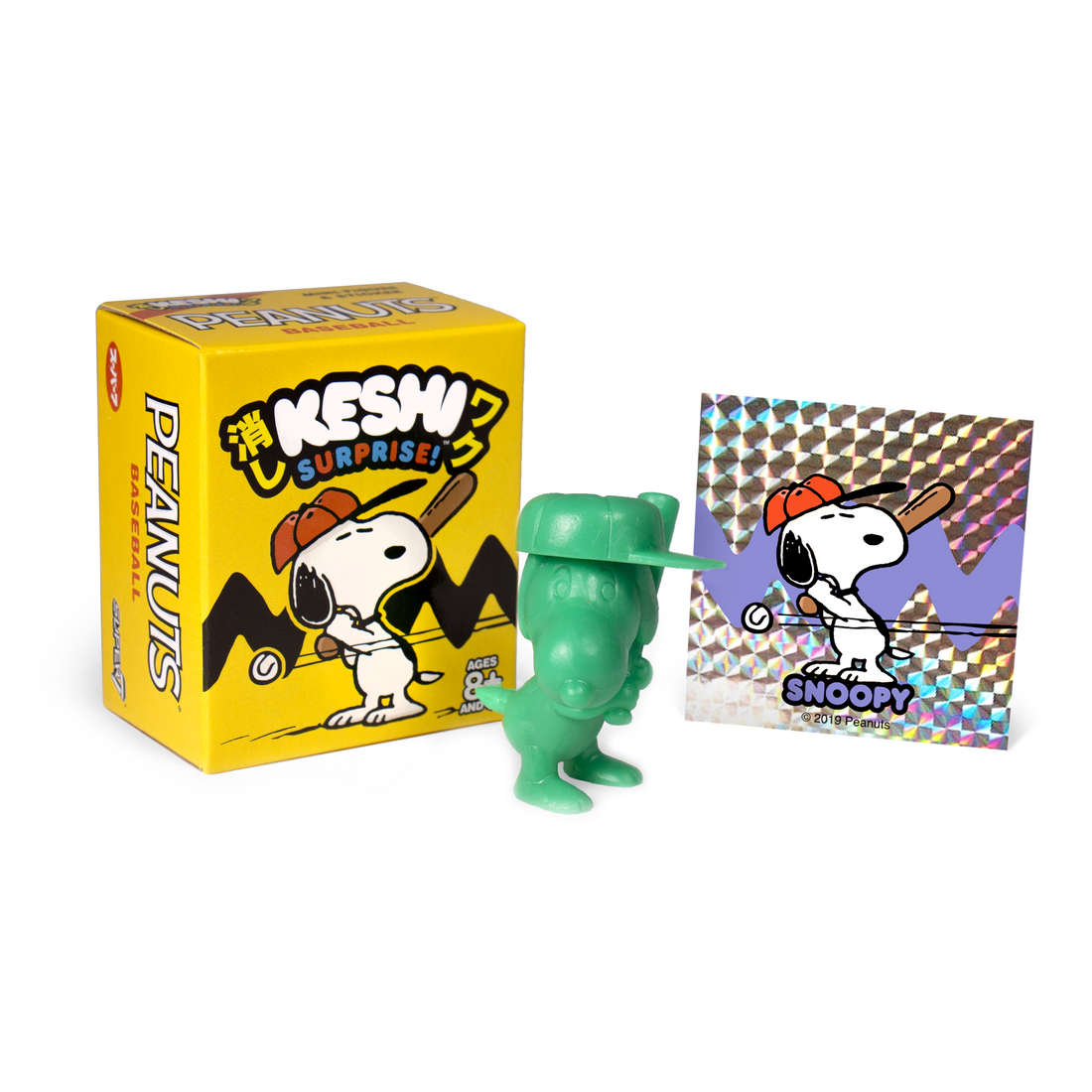 Super7 Peanuts Keshi Surprise Blind Box - Collectible Baseball Figures for Fans & Gifting | Perfect for Home Decor, Office Display, and Peanuts Merchandise Collectors
