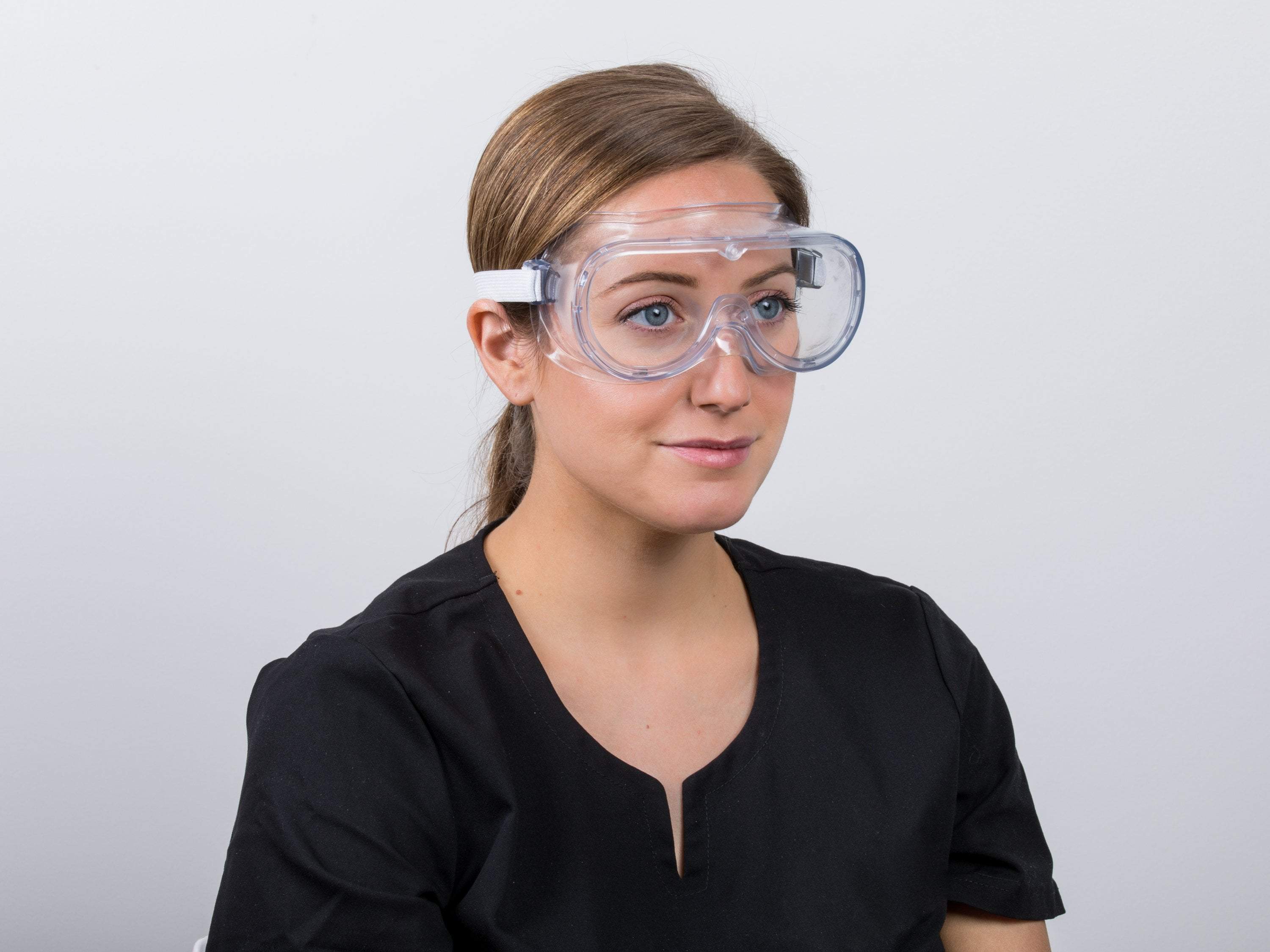 Anti-Fog Safety Goggles - ANSI Z87.1 Certified Protective Eyewear for Woodworking, Lab Work & DIY Projects